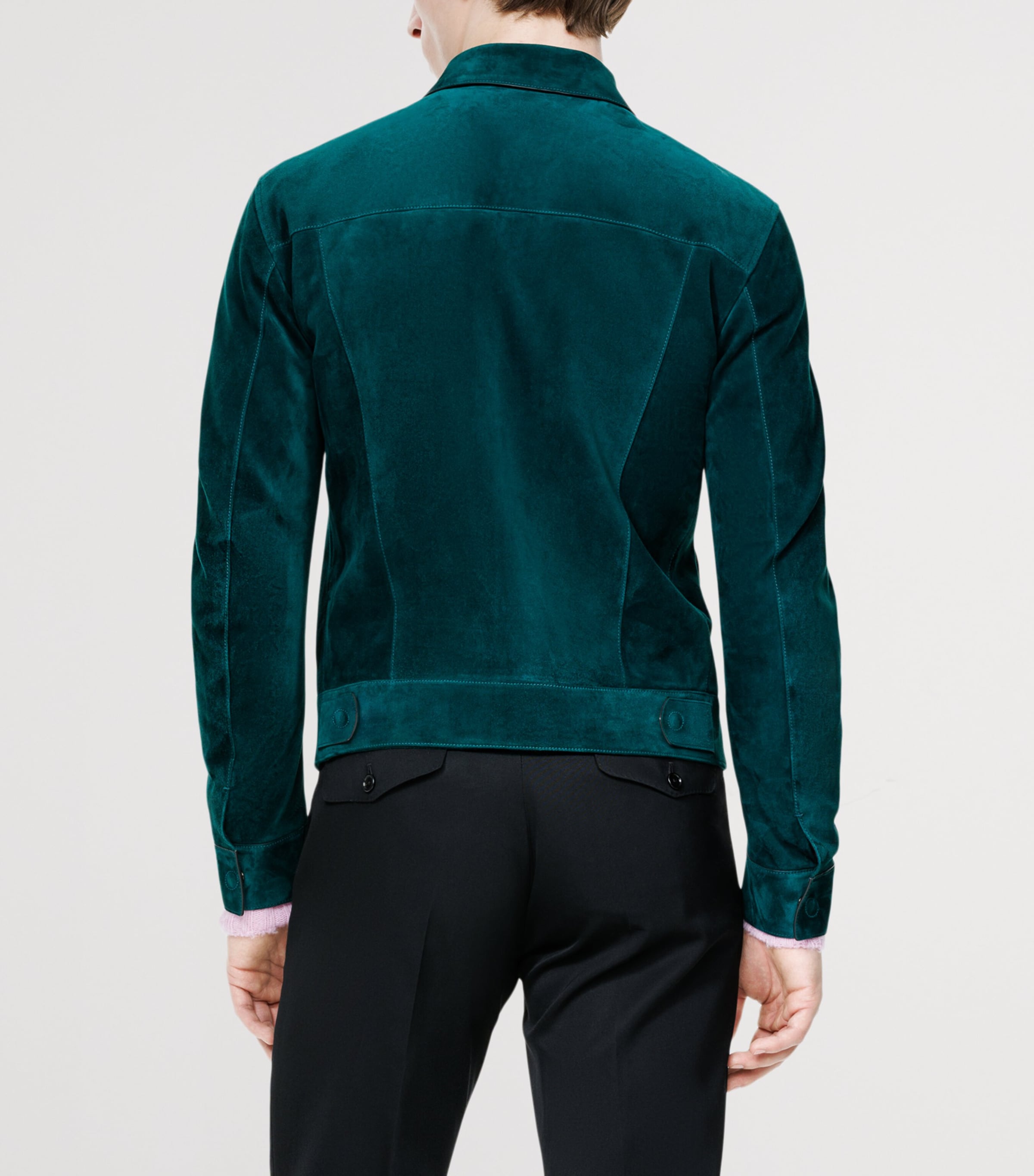 TOM FORD Mens Suede Jacket Gcu Image 4