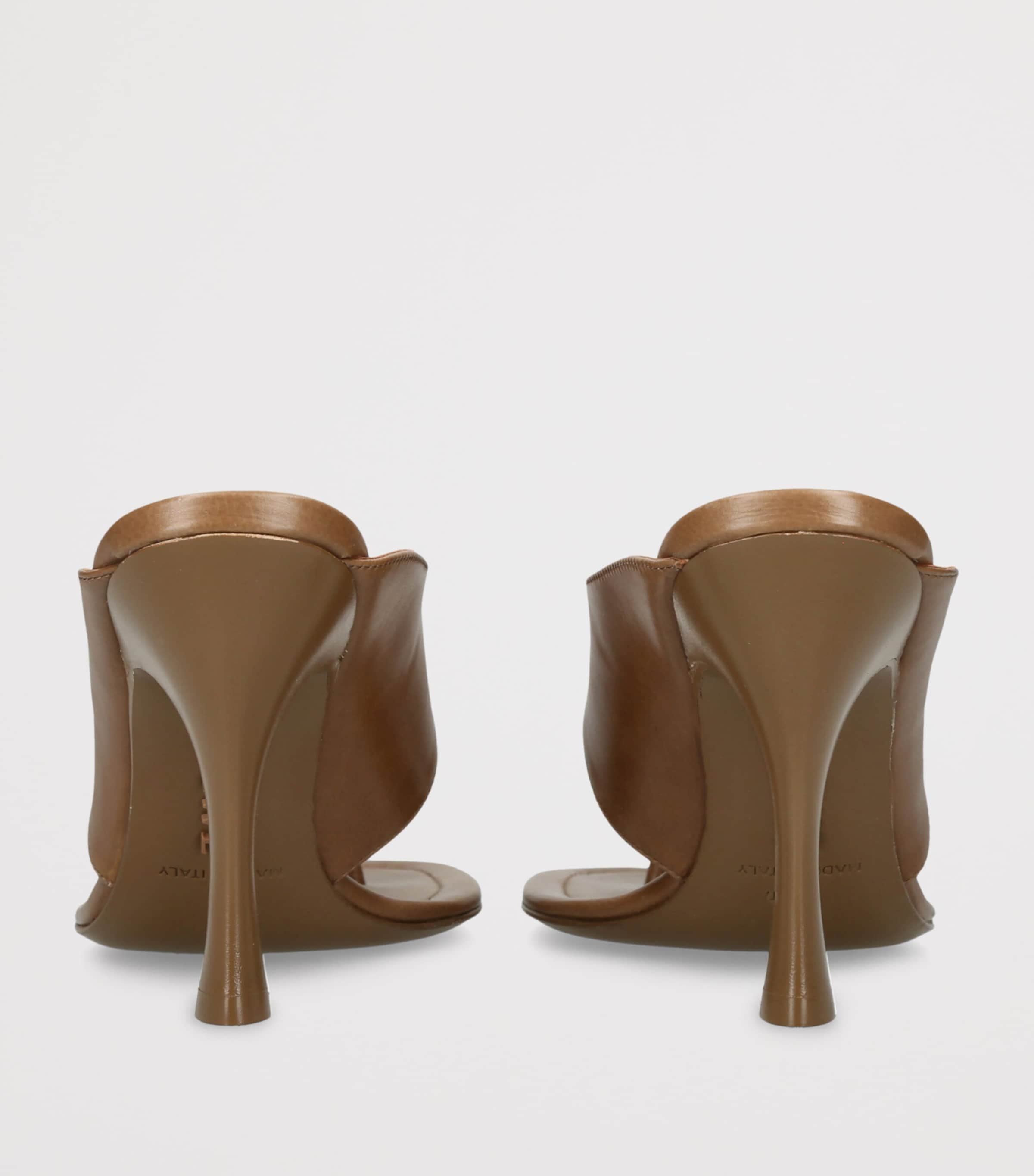 LOEWE Beige Leather Toggle Heeled Sandals 90 | Harrods US
