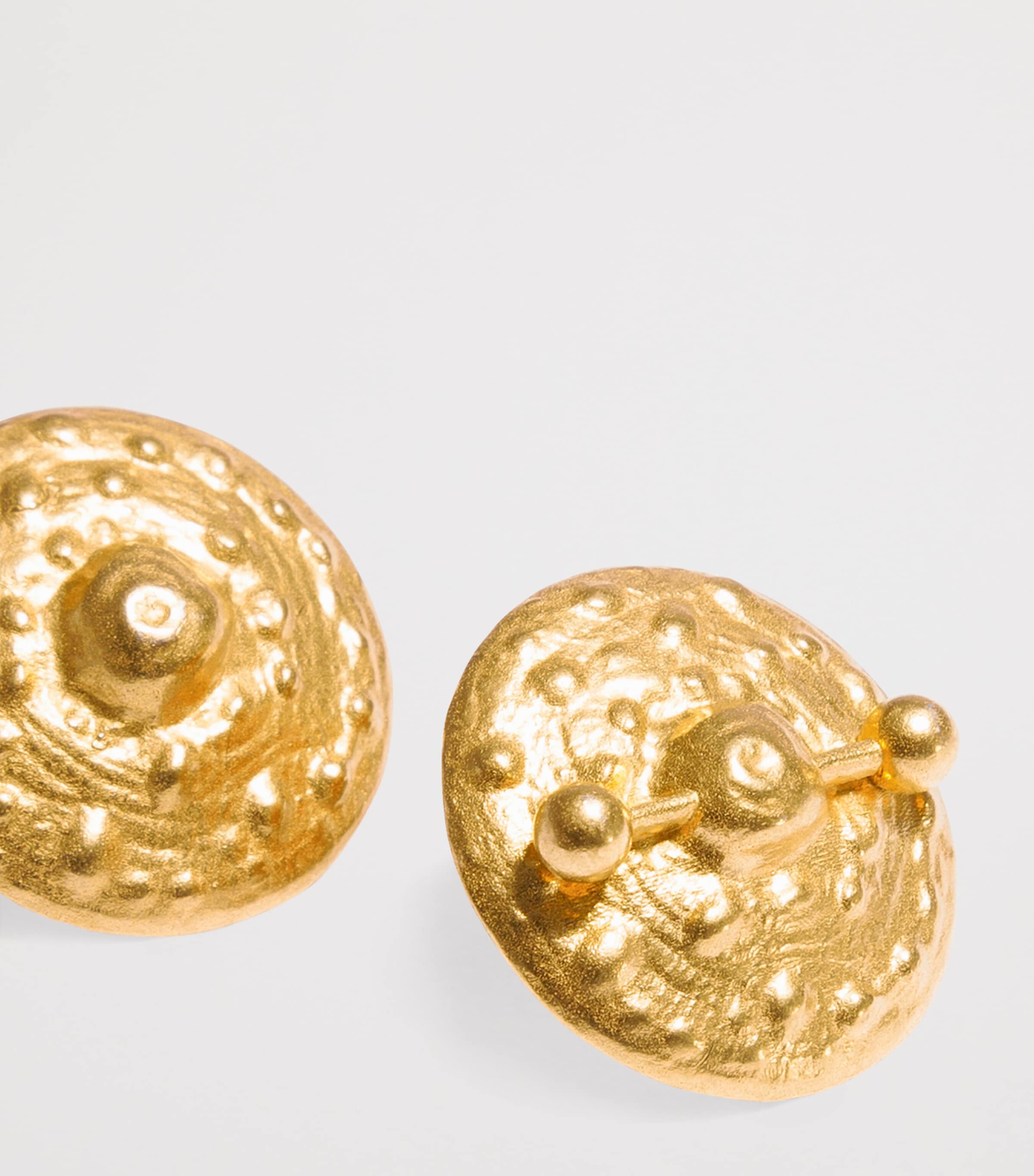 Nipple Stud Earrings 001GOLD Image 4