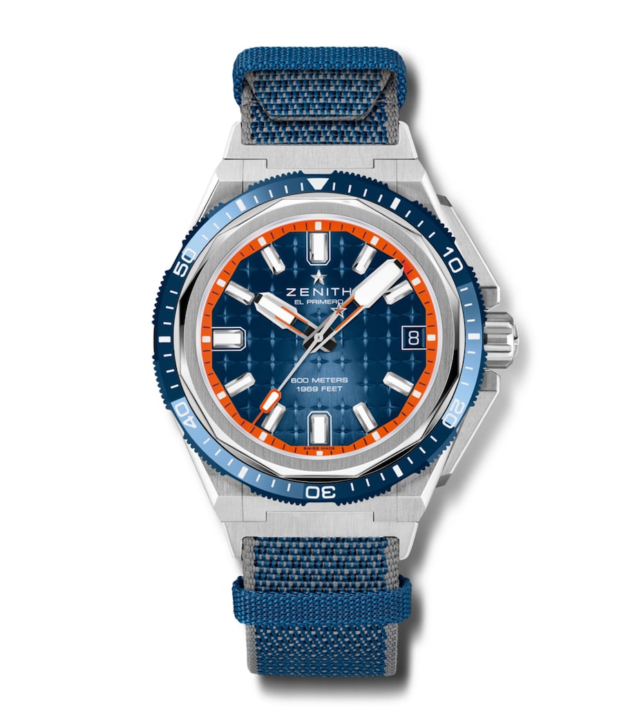 Stainless Steel Defy Extreme Diver Watch 42.5mm BLUE Image 1