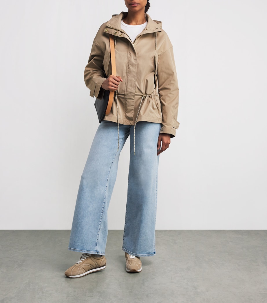 Tech Twill Rema Raincoat LIGHT TAUPE Image 2