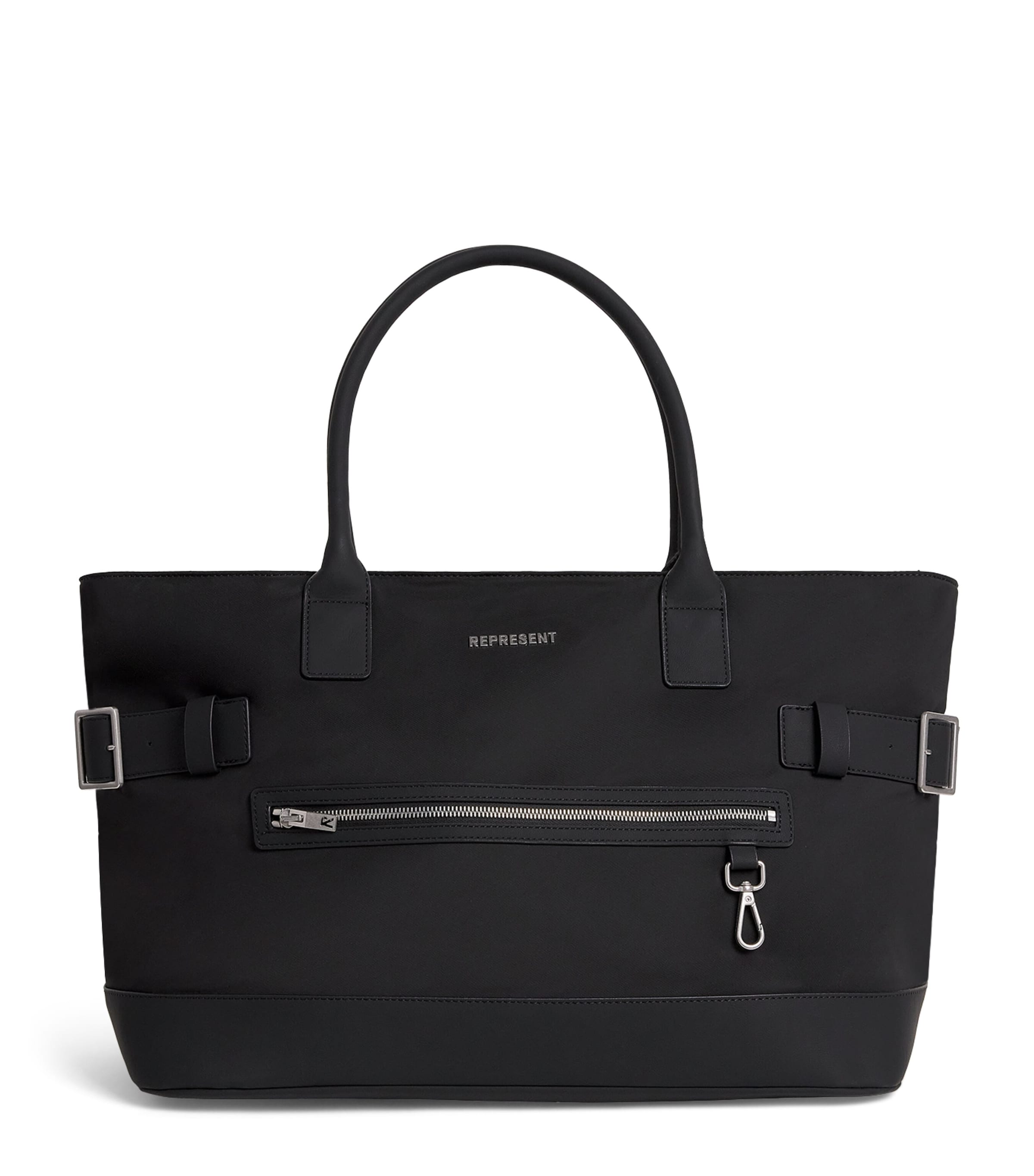 Represent Nylon Tote Bag In Black