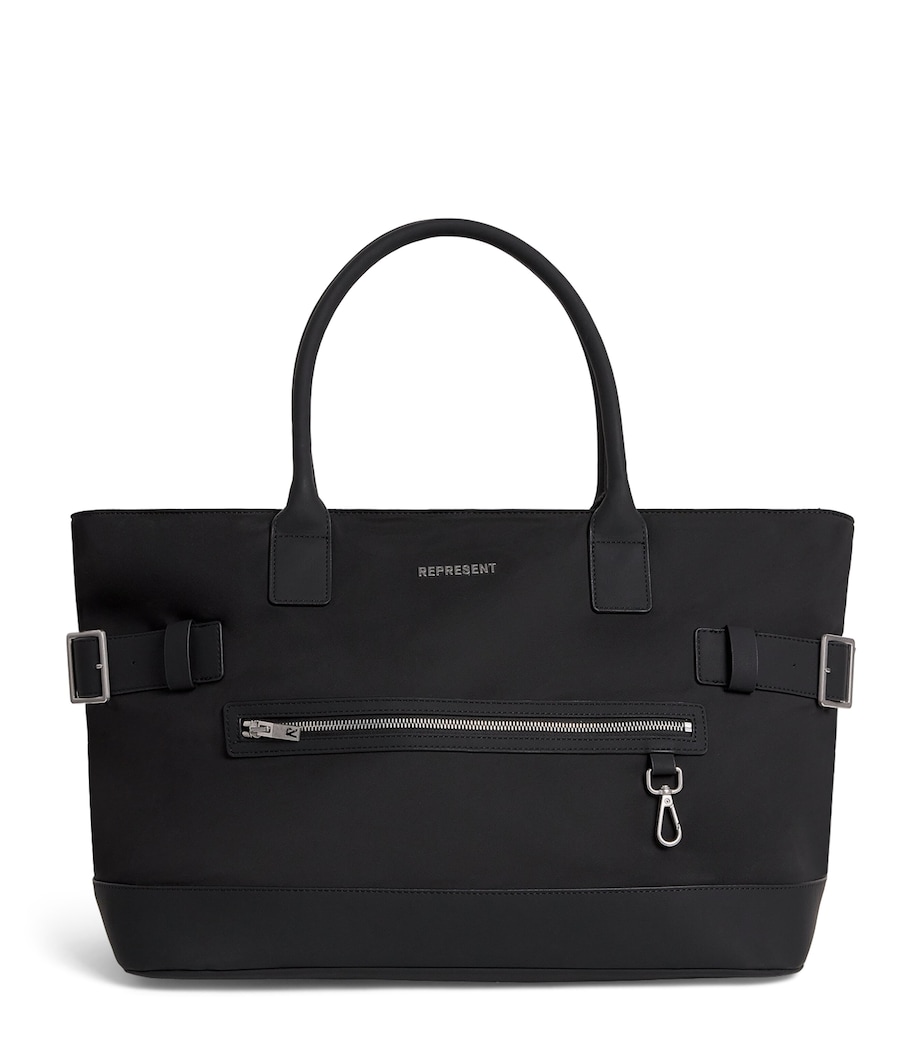 Nylon Tote Bag BLACK Image 1