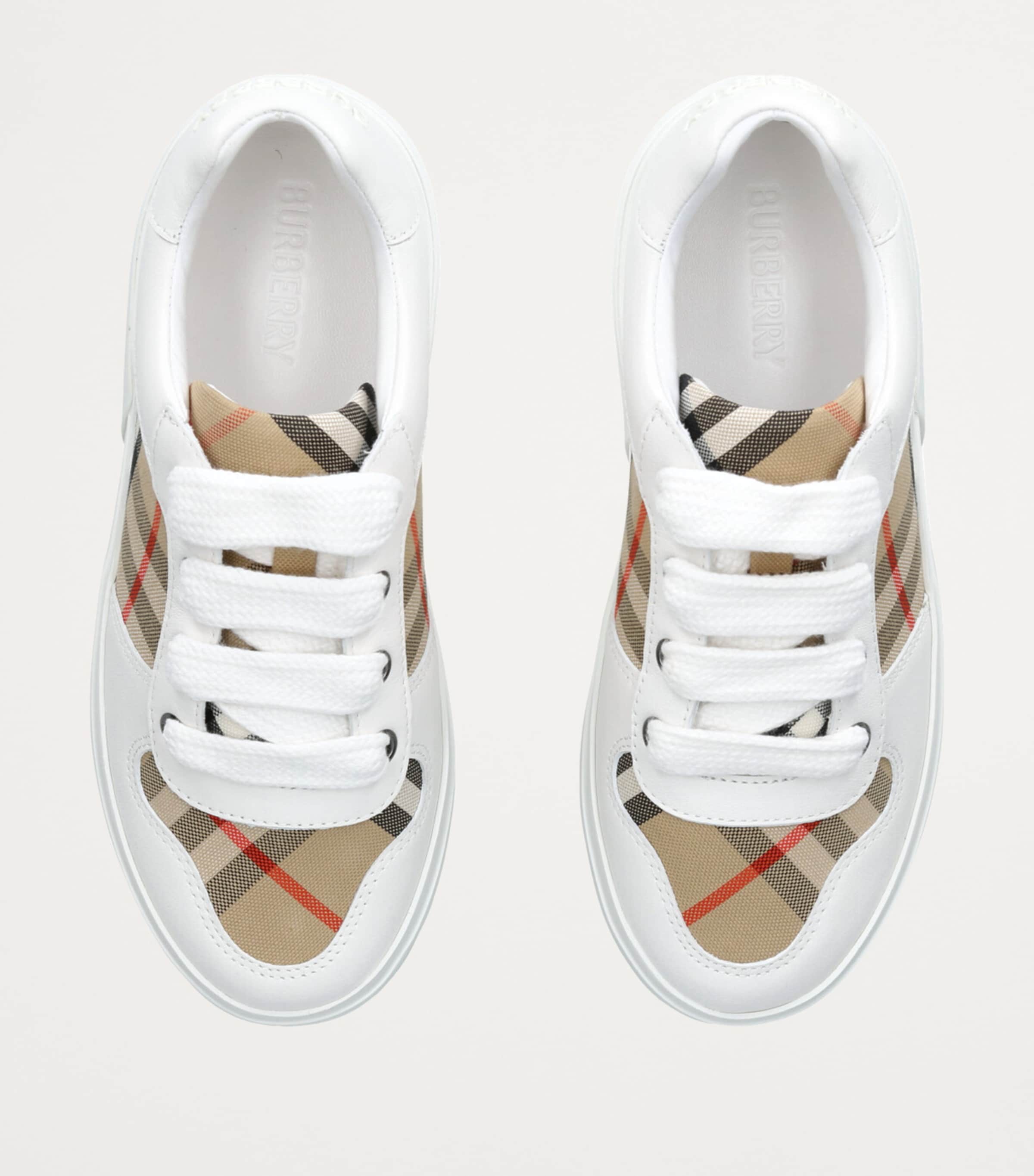Burberry Kids Check Noah Sneakers | Harrods US