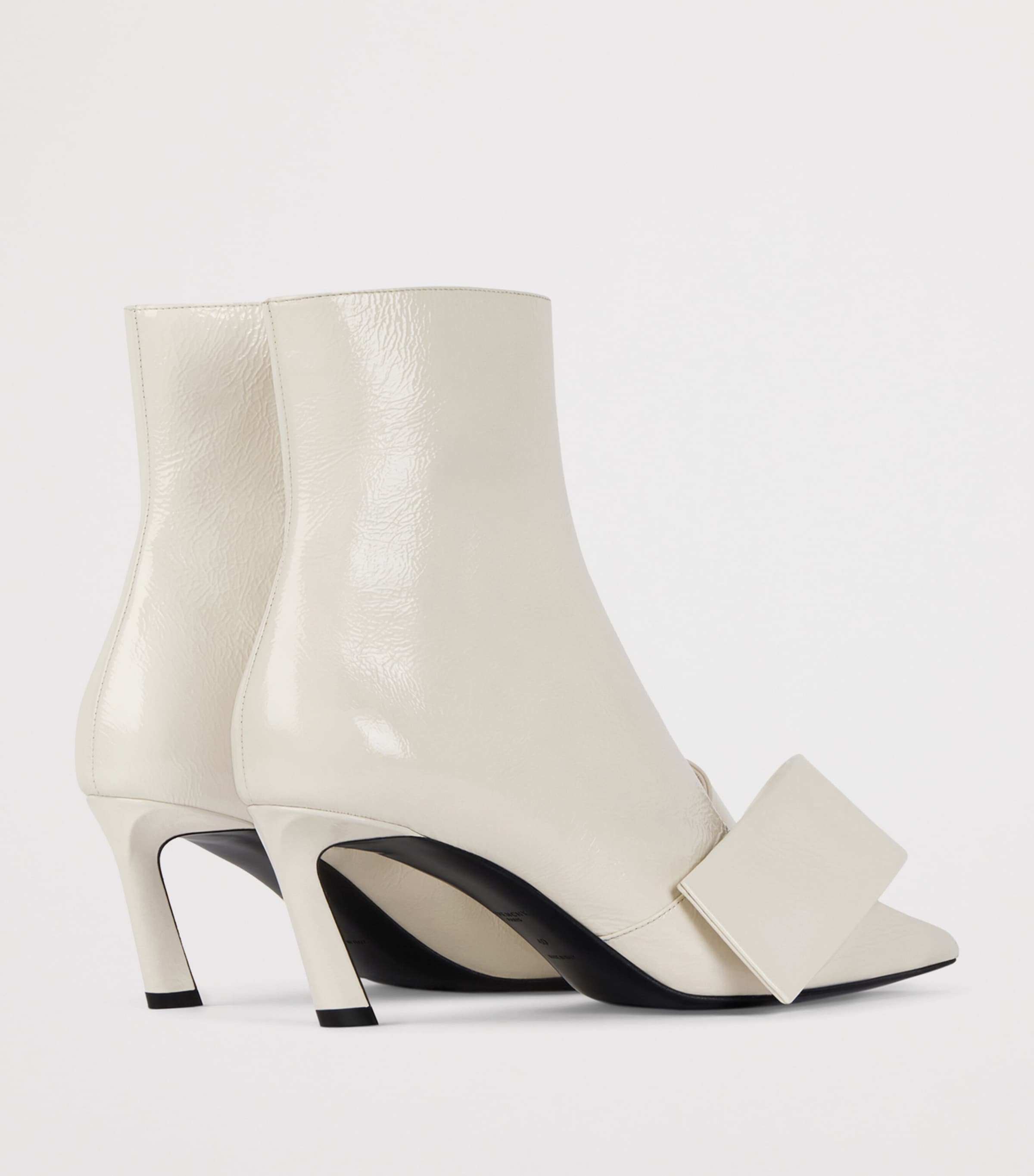 Givenchy Leather Twisted Ribbon Ankle Boots 65 Image 6