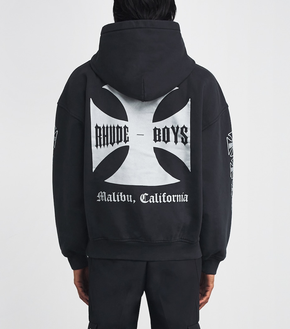 Cotton Cross Hoodie 0027 VINTAGE BLACK Image 4