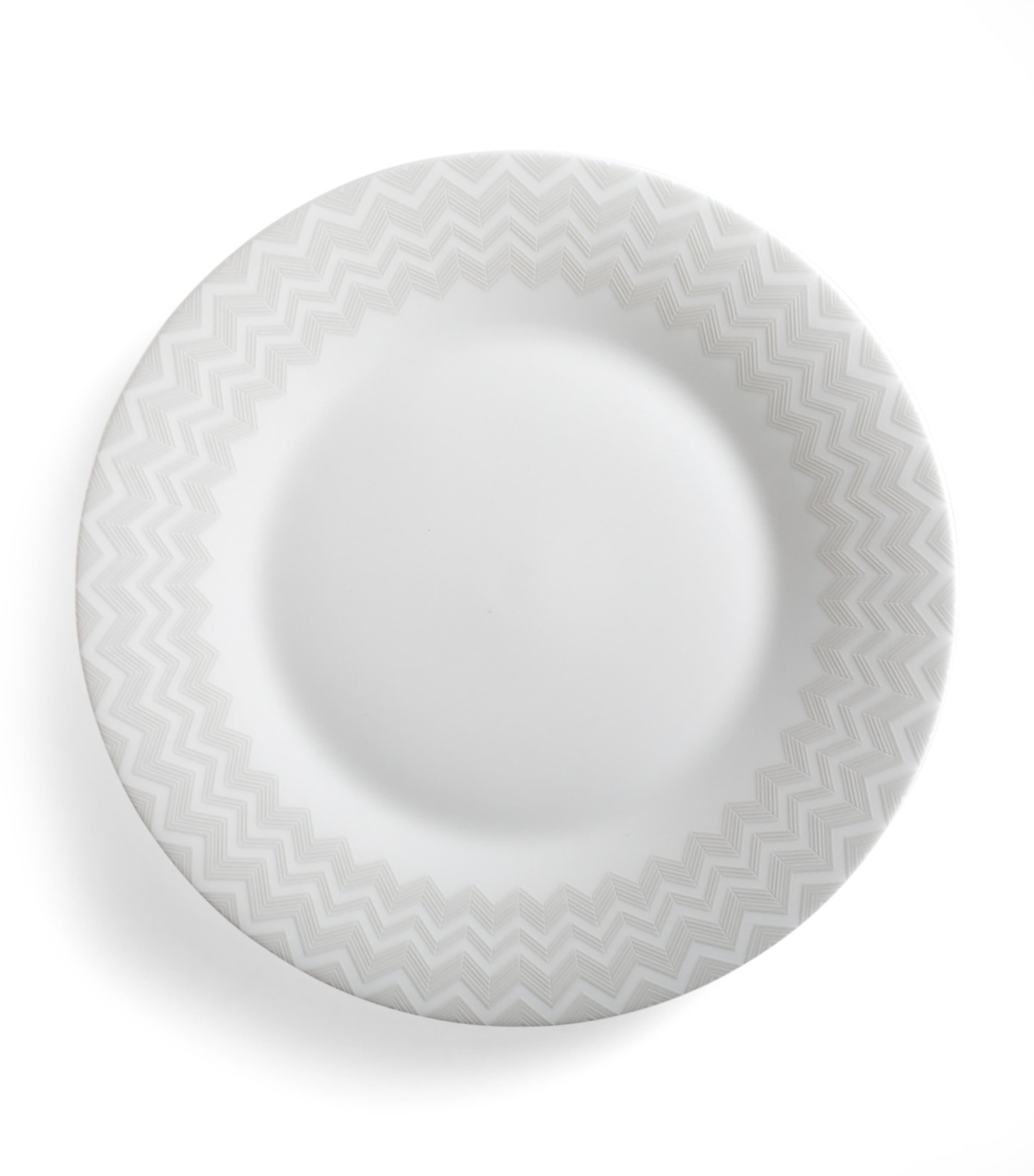 Missoni Zigzag Dinner Plate In White