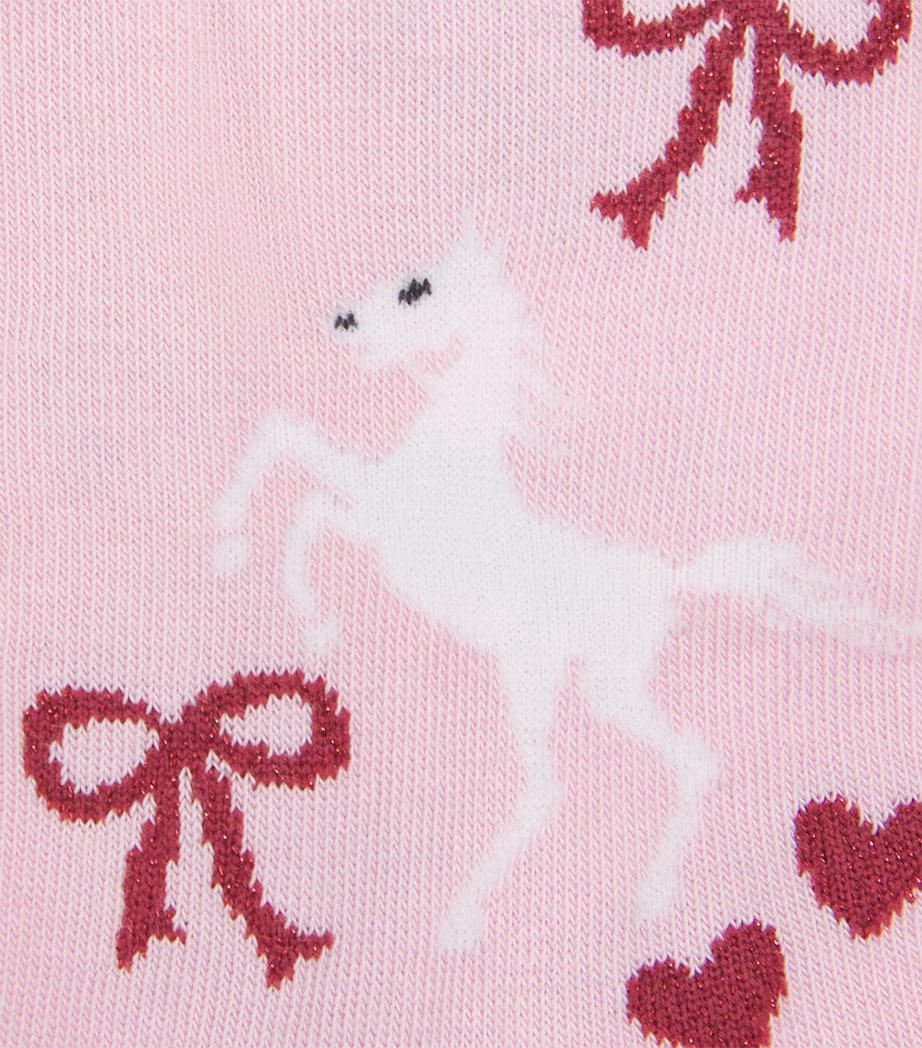 Western Horses Ankle Socks 8663 THULIT Image 2