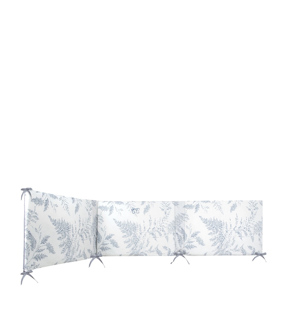 Toile de Jouy Adjustable Valance 50 BLEU CHAMBRAY Image 1