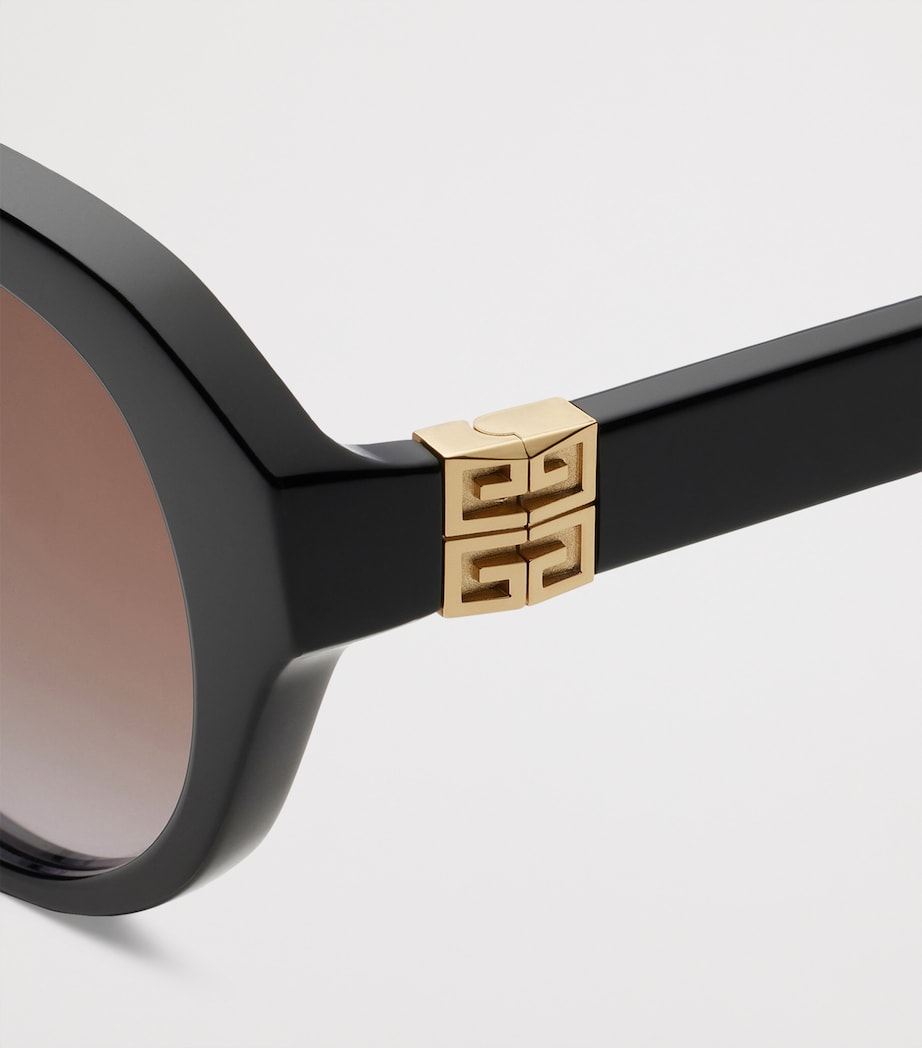 Acetate 4G Sunglasses BLACK Image 5