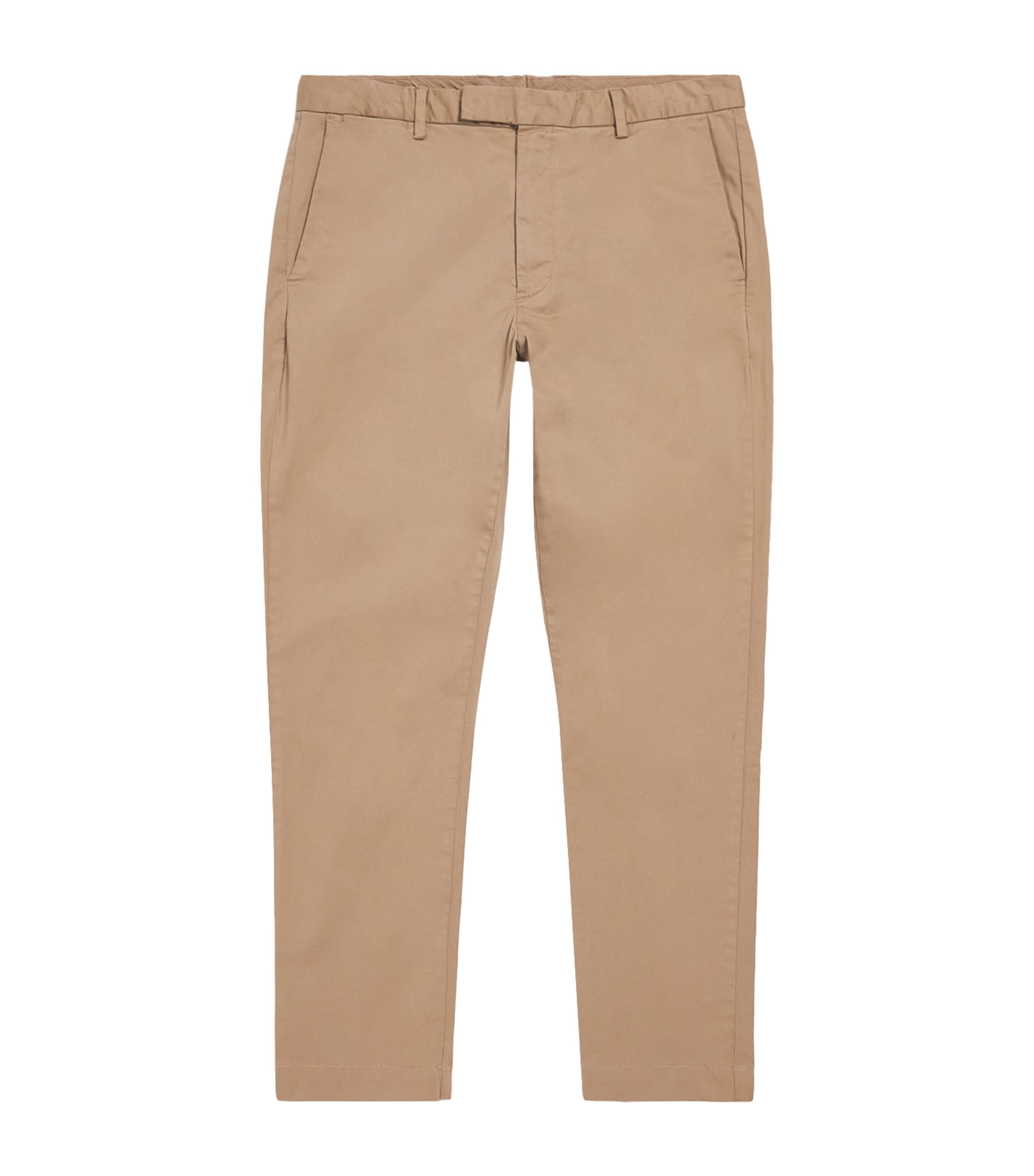 Polo Ralph Lauren Mens Stretch-Cotton Jarrett Slim Chinos Khaki Hill Image 1