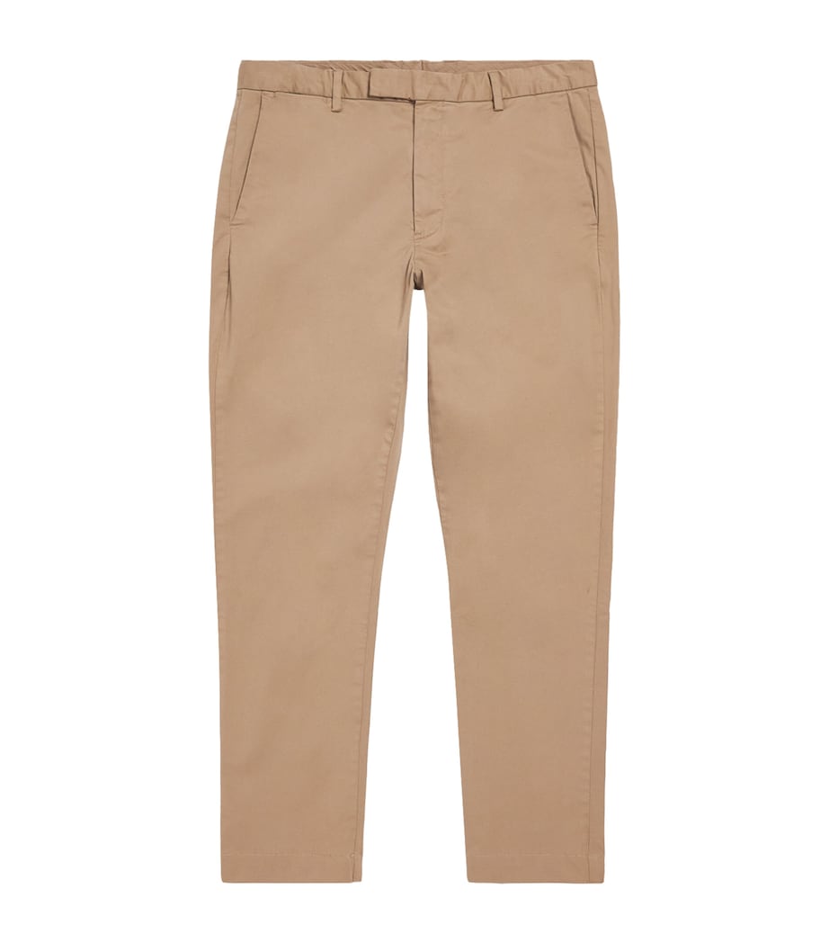 Polo Ralph Lauren Mens Stretch-Cotton Jarrett Slim Chinos Khaki Hill Image 1