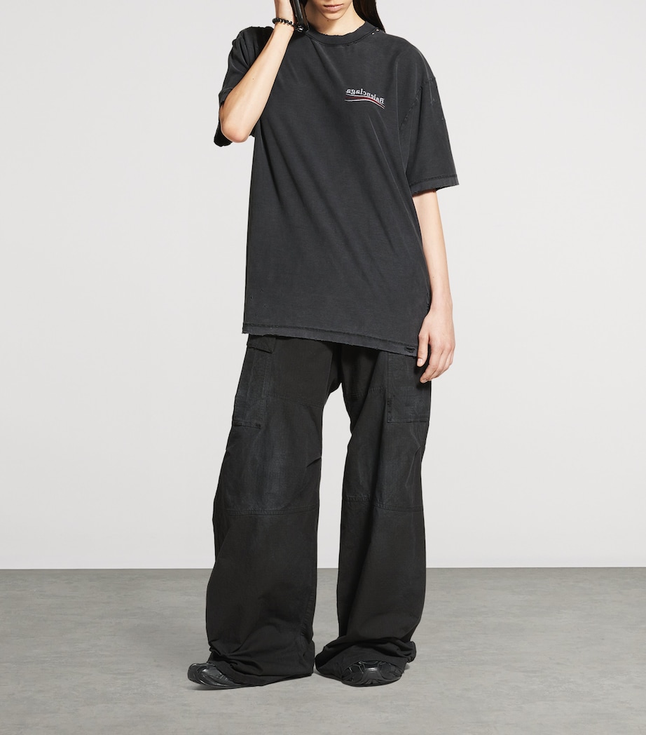 Cotton Inside-Out T-Shirt 9668 Image 5