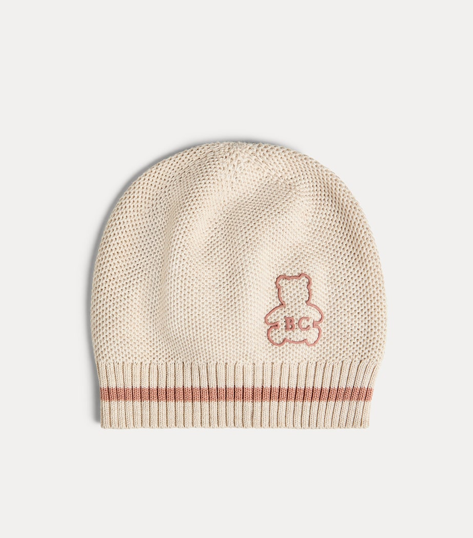 Brunello Cucinelli Kids Cotton Bernie Knit Beanie Image 2