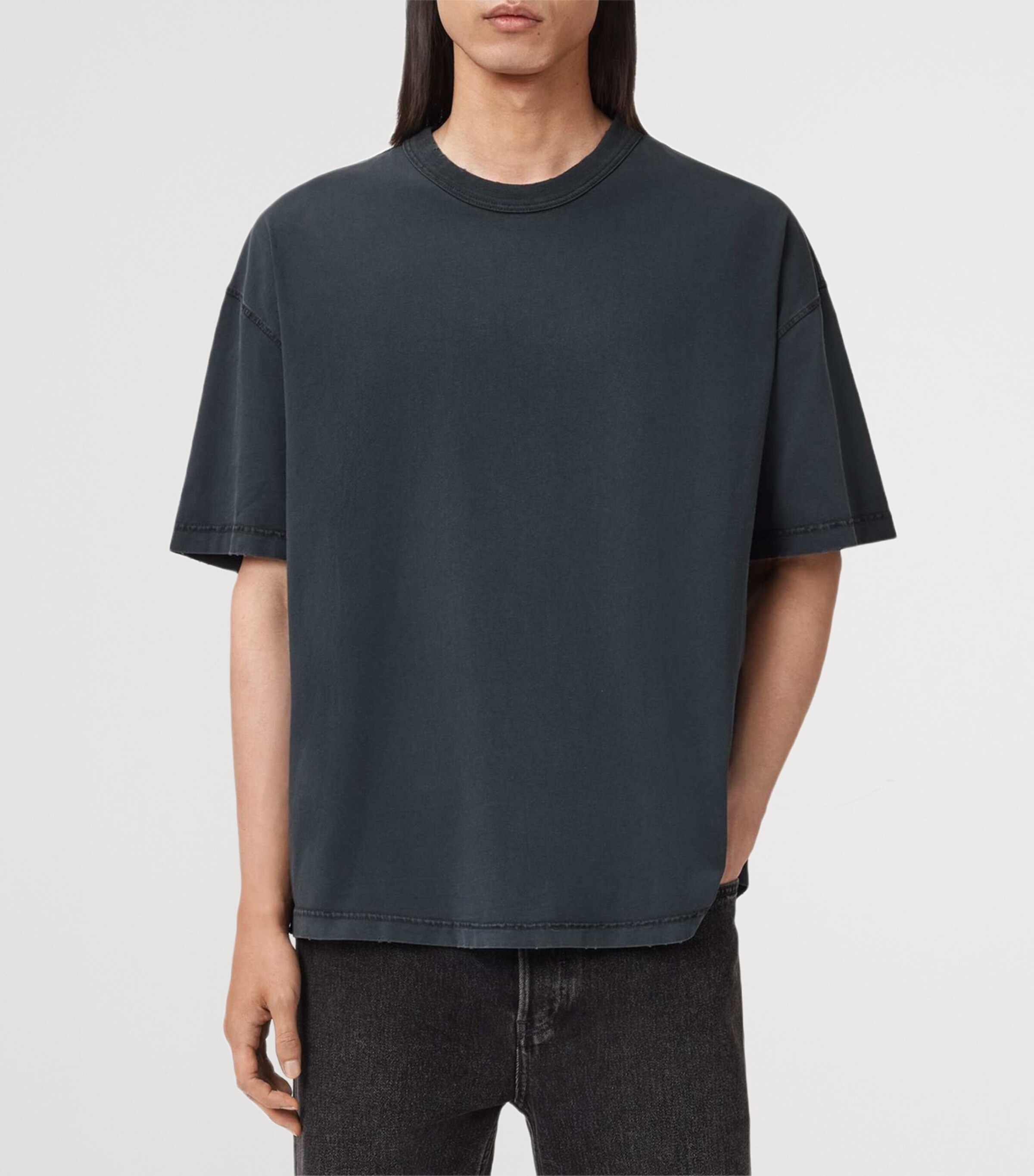 Cotton Cole T-Shirt WASHED BLACK Image 5