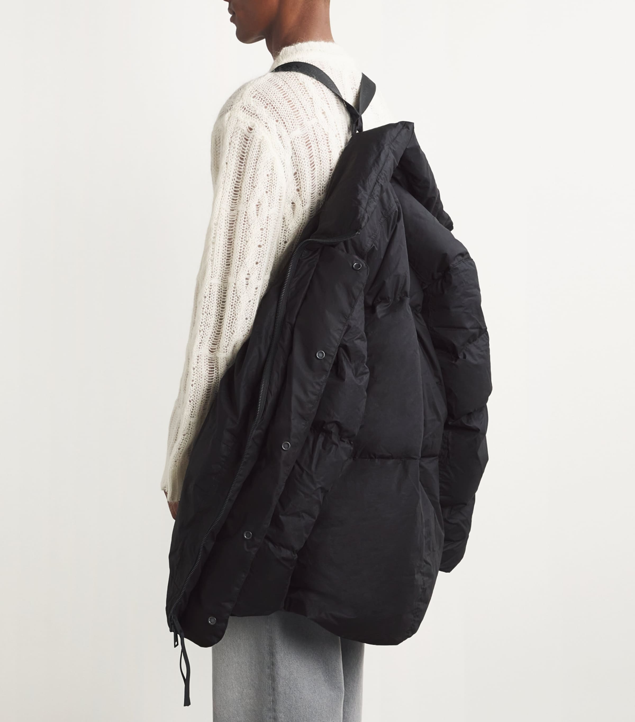 Mid-Leg Wilu Duvet Puffer Jacket 9061 Image 7
