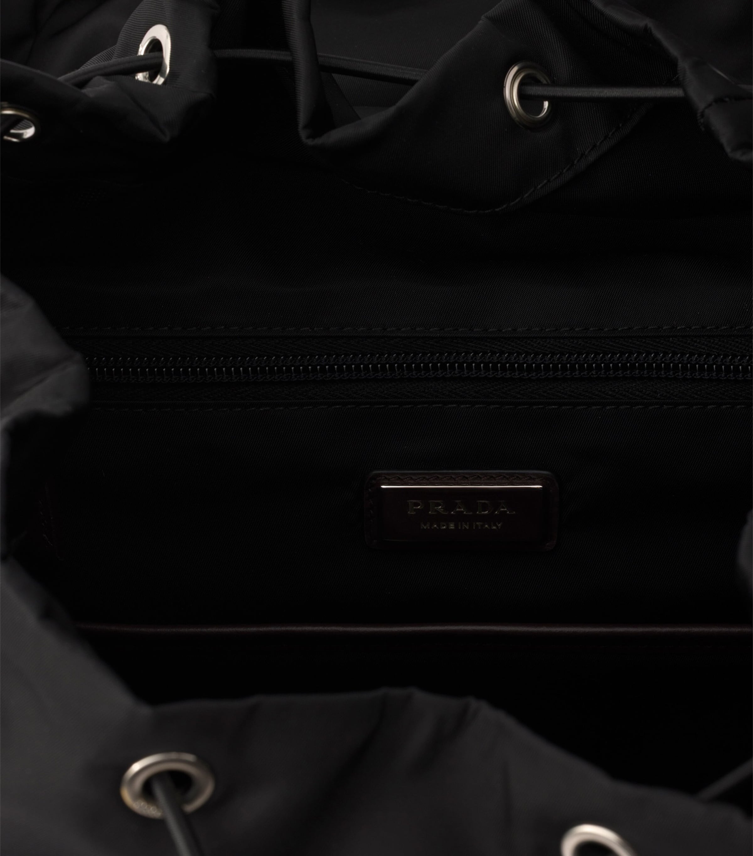 Prada Re-Nylon and Leather Backpack Image 5