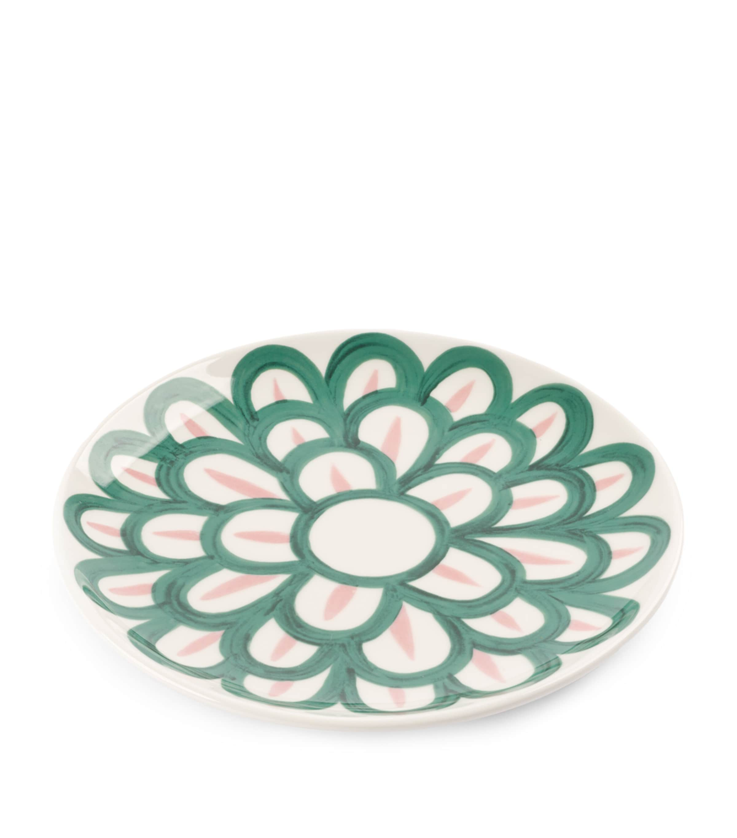 Themis Z Porcelain Symi Salad Plate In Green