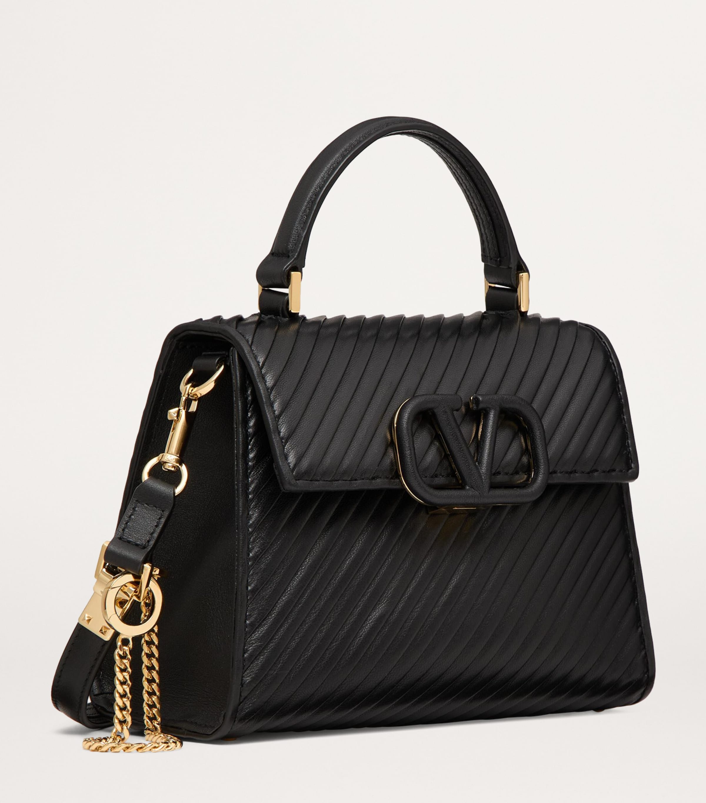 VALENTINO正規品/送料/関税込み V Sling Top Handle Tote Bag Valentino Garavani VSling Mini Top Handbag with Logo | Saks