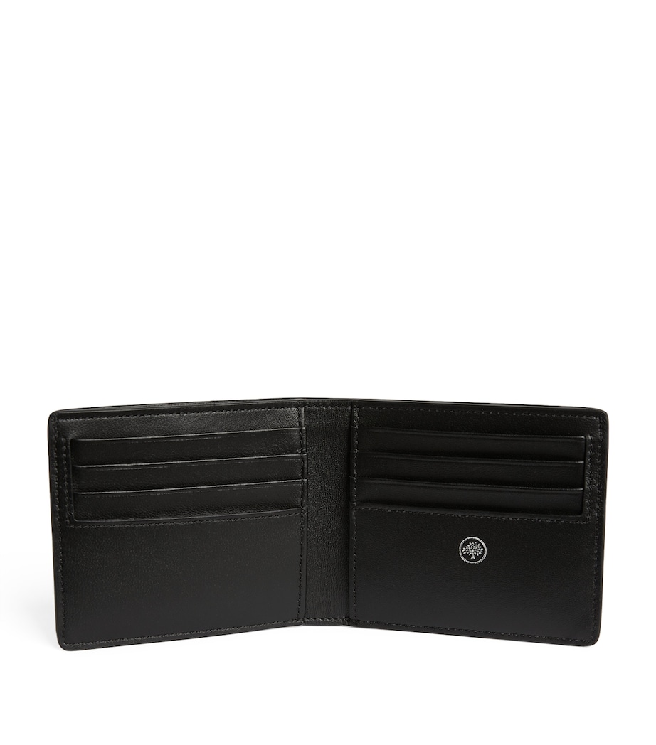 Leather Bifold Wallet BLACK Image 4