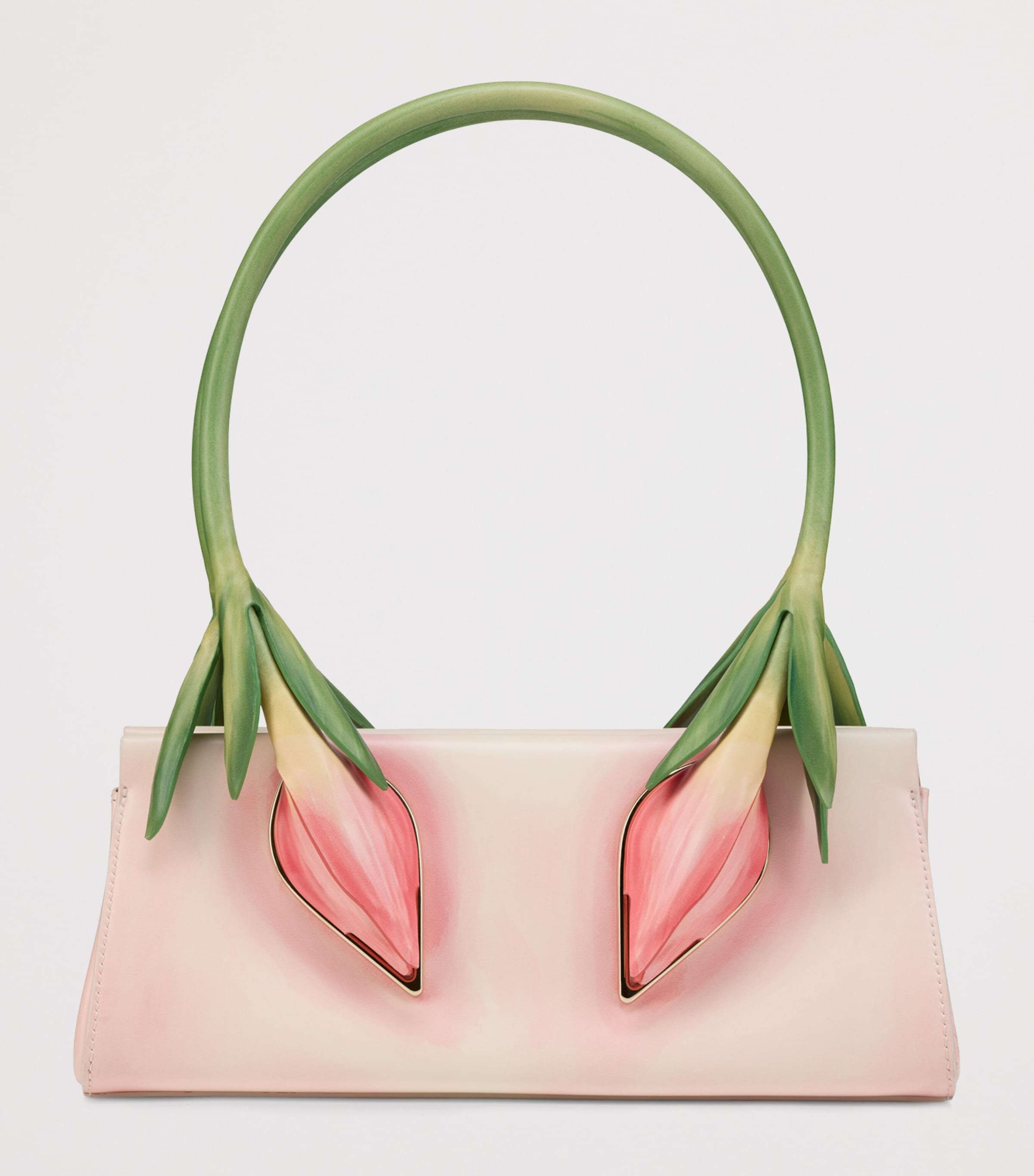 Christian Louboutin Venus Baguette Tulip Leather Shoulder Bag Image 3