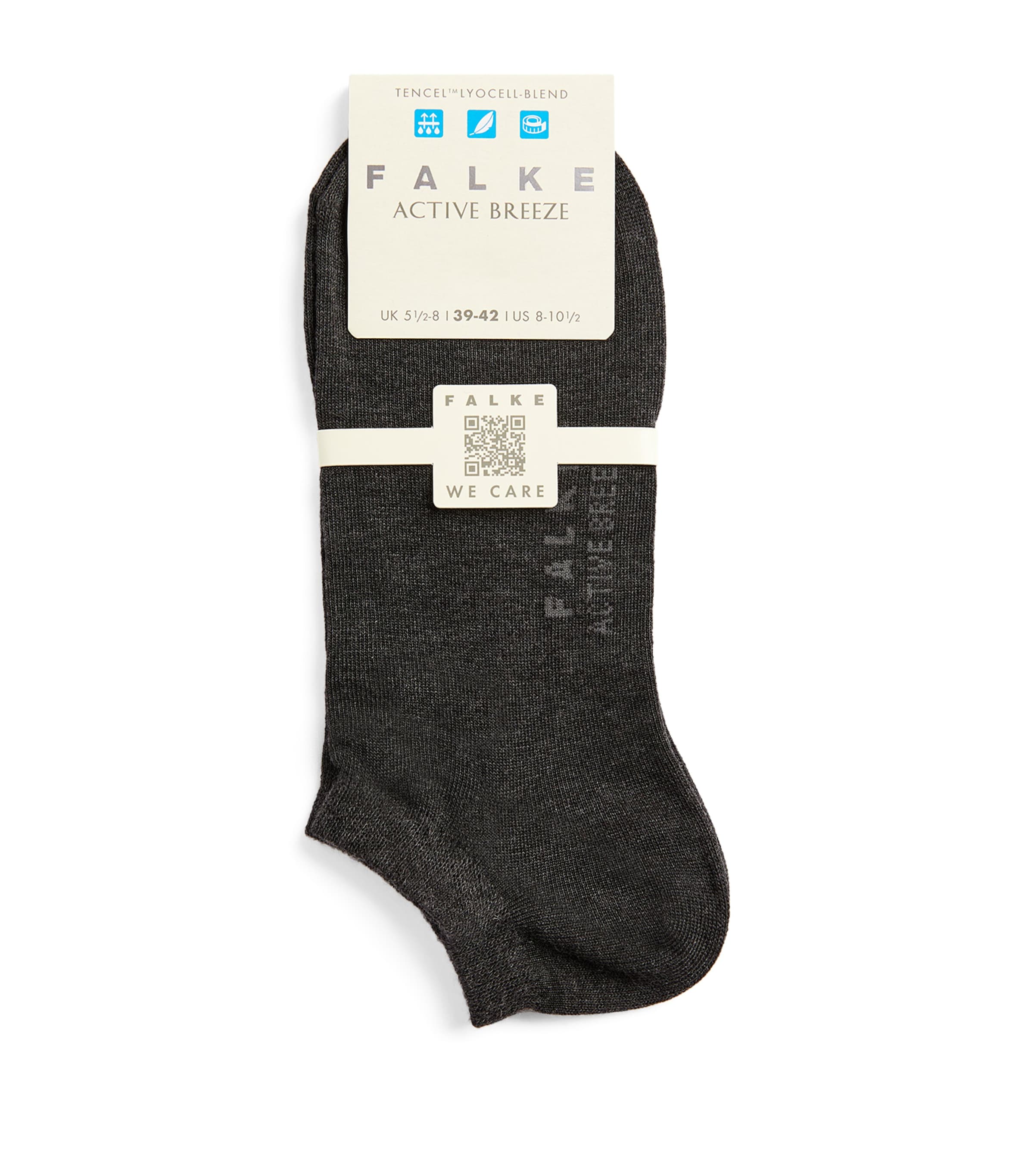 Falke Active Breeze Sneaker Socks In Black