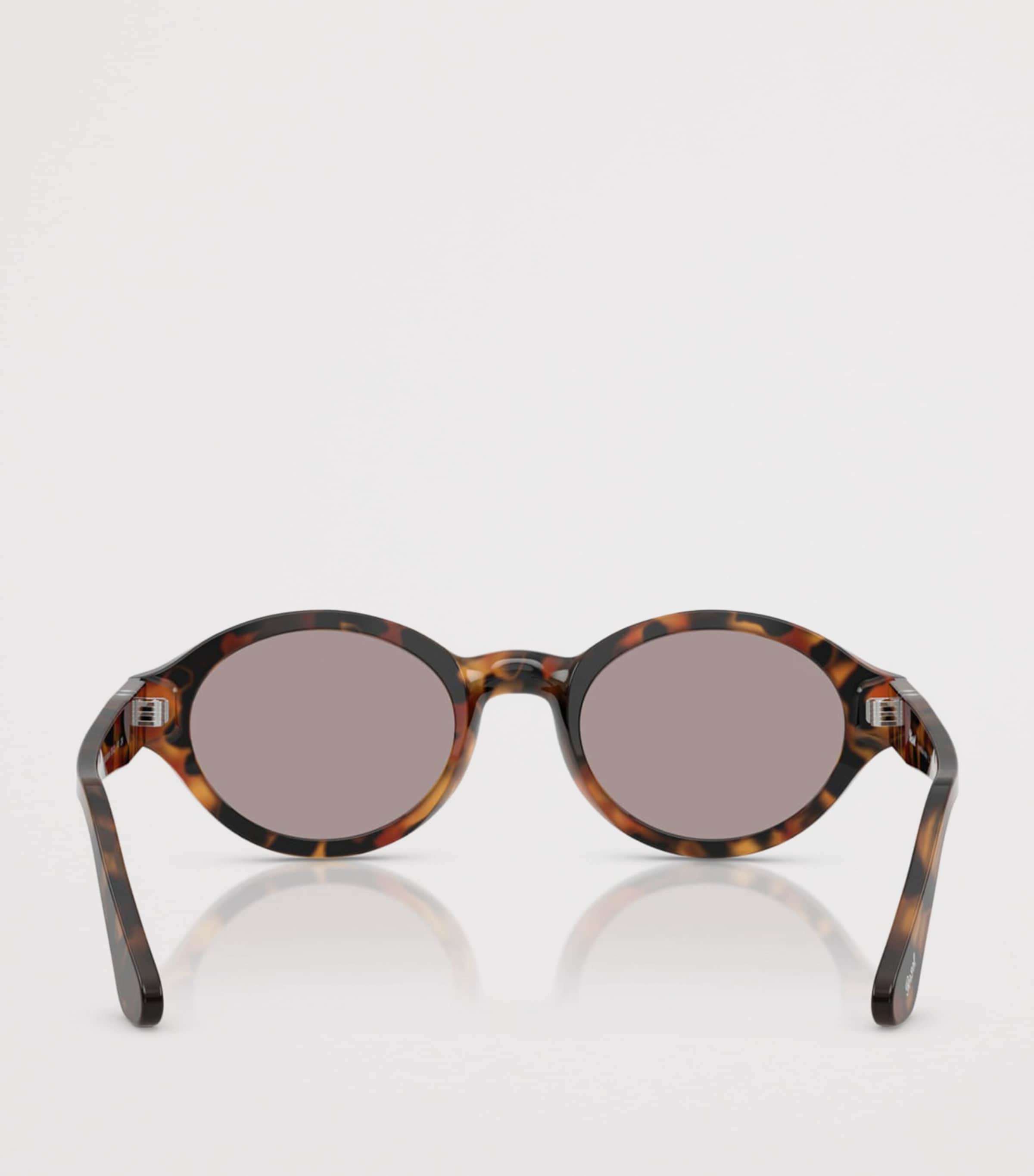 Persol Acetate Loris Oval Sunglasses Image 4