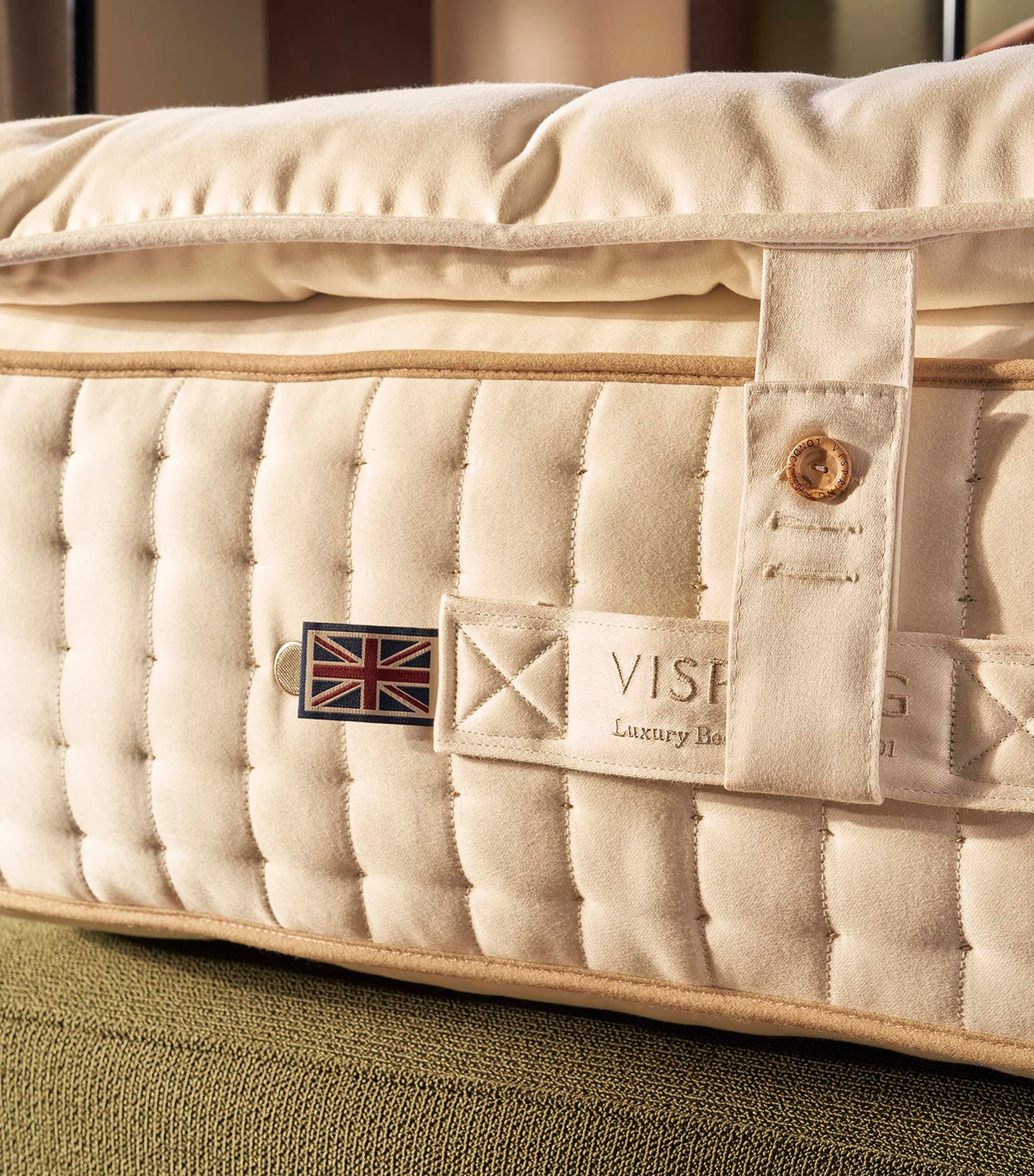 Opulence Mattress Topper (150cm x 200cm) WHITE Image 6