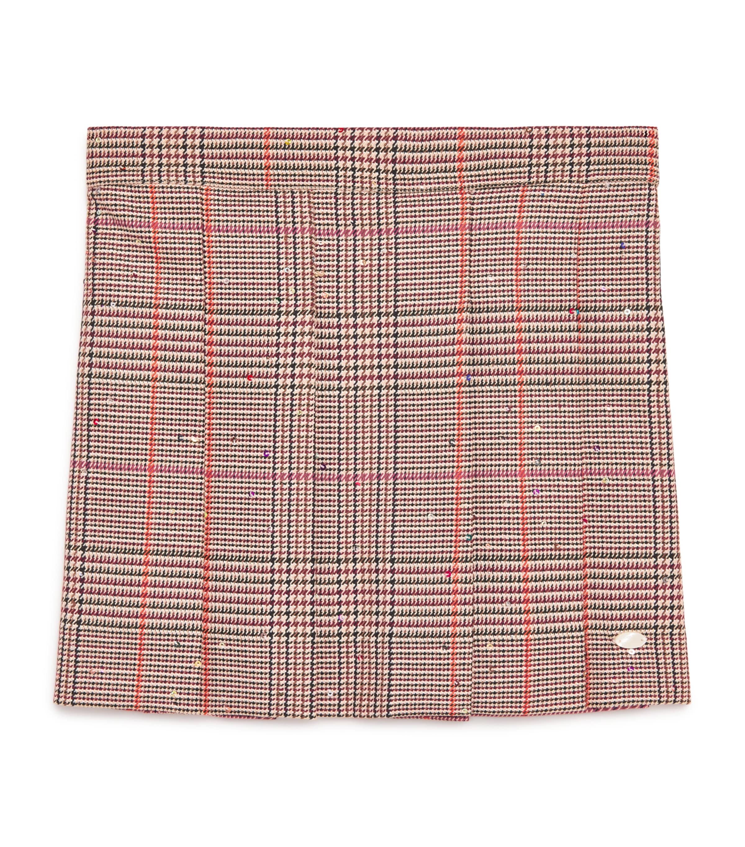 Tartine Et Chocolat Kids' Check Pleated Skirt In Multi