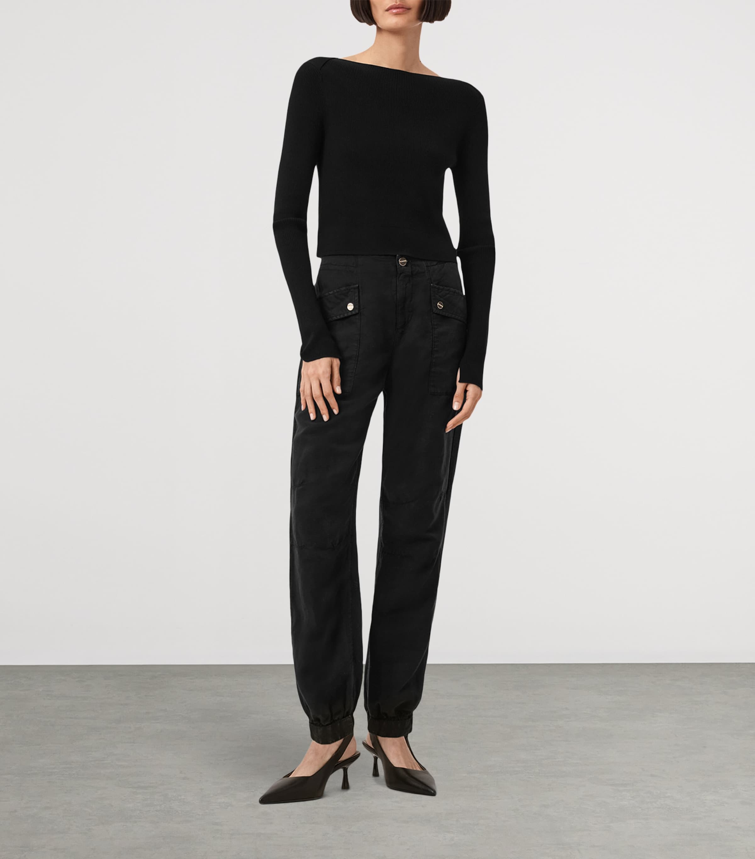 Val Cargo Trousers MIDNIGHT BLUE Image 2