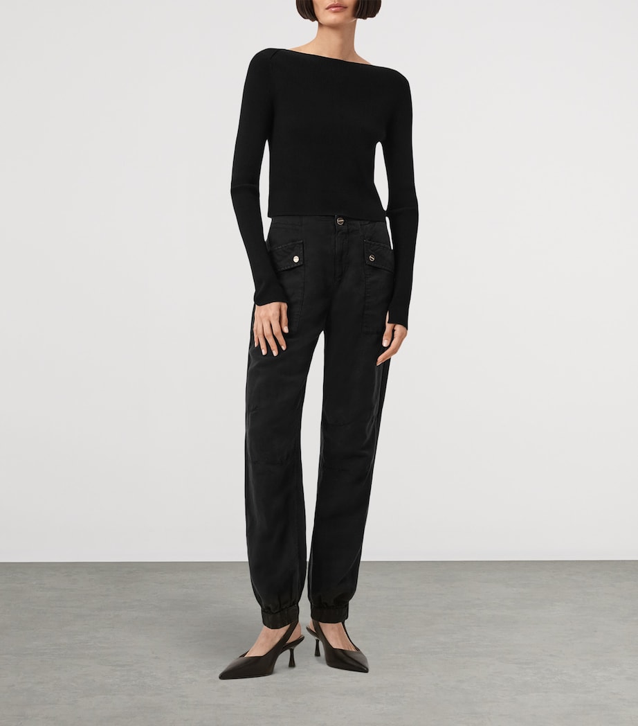 Val Cargo Trousers MIDNIGHT BLUE Image 2