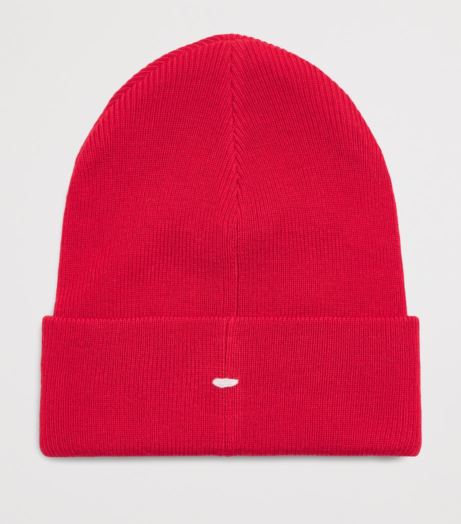 Rag & Bone Wool-Blend Addison Beanie Red Image 2