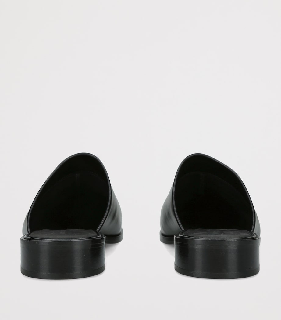 Studio Nicholson Soft Leather Mules Black Image 4