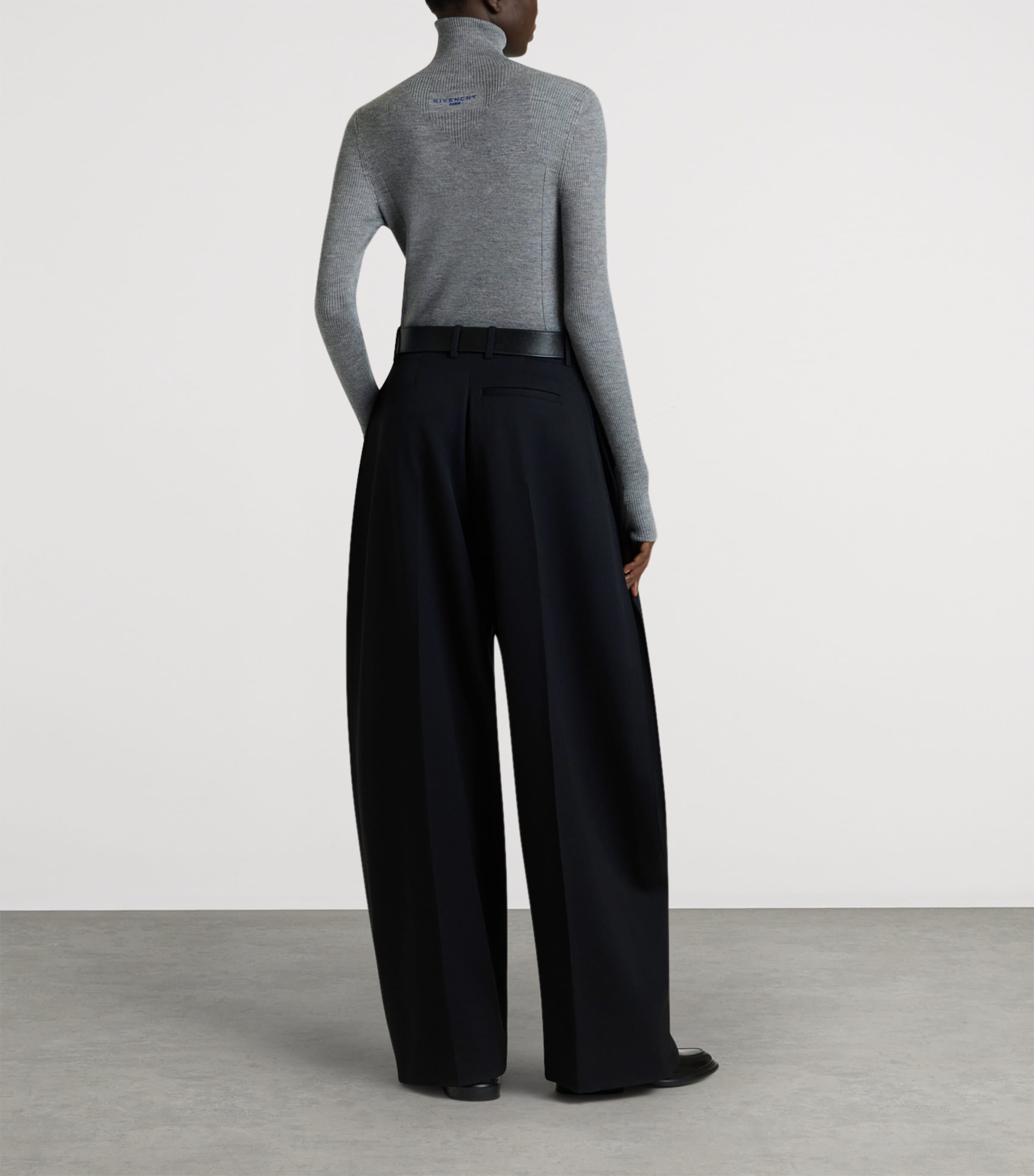 Givenchy Womens Wool-Silk Rollneck Sweater Image 3