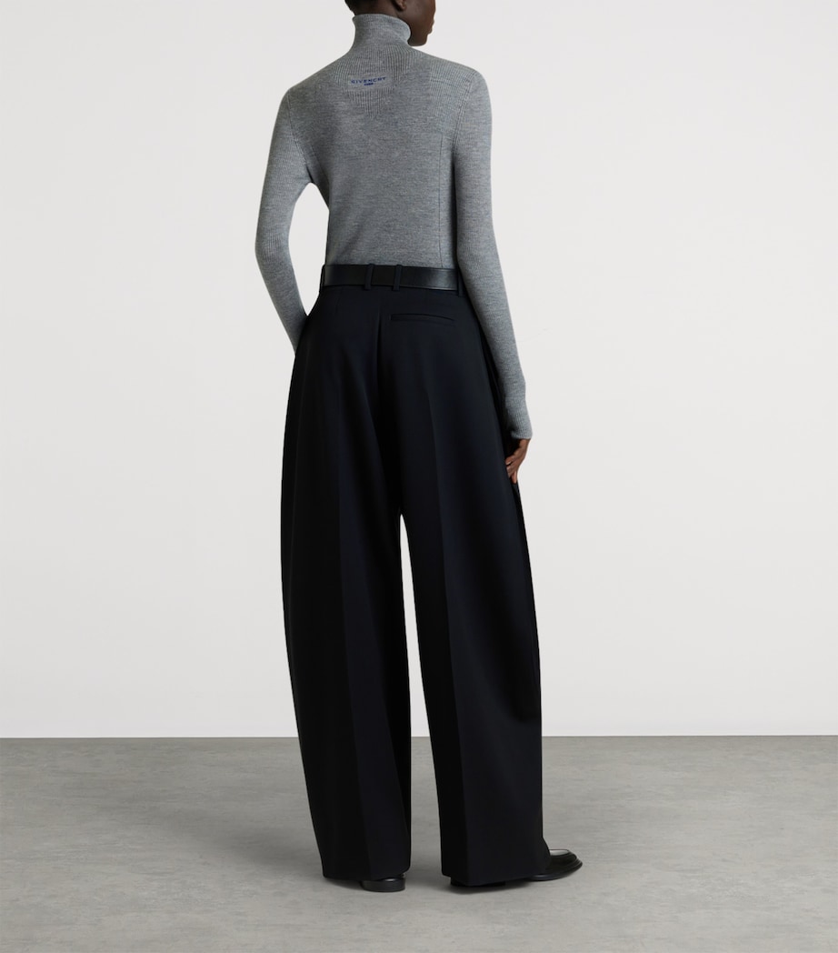 Givenchy Womens Wool-Silk Rollneck Sweater Image 3