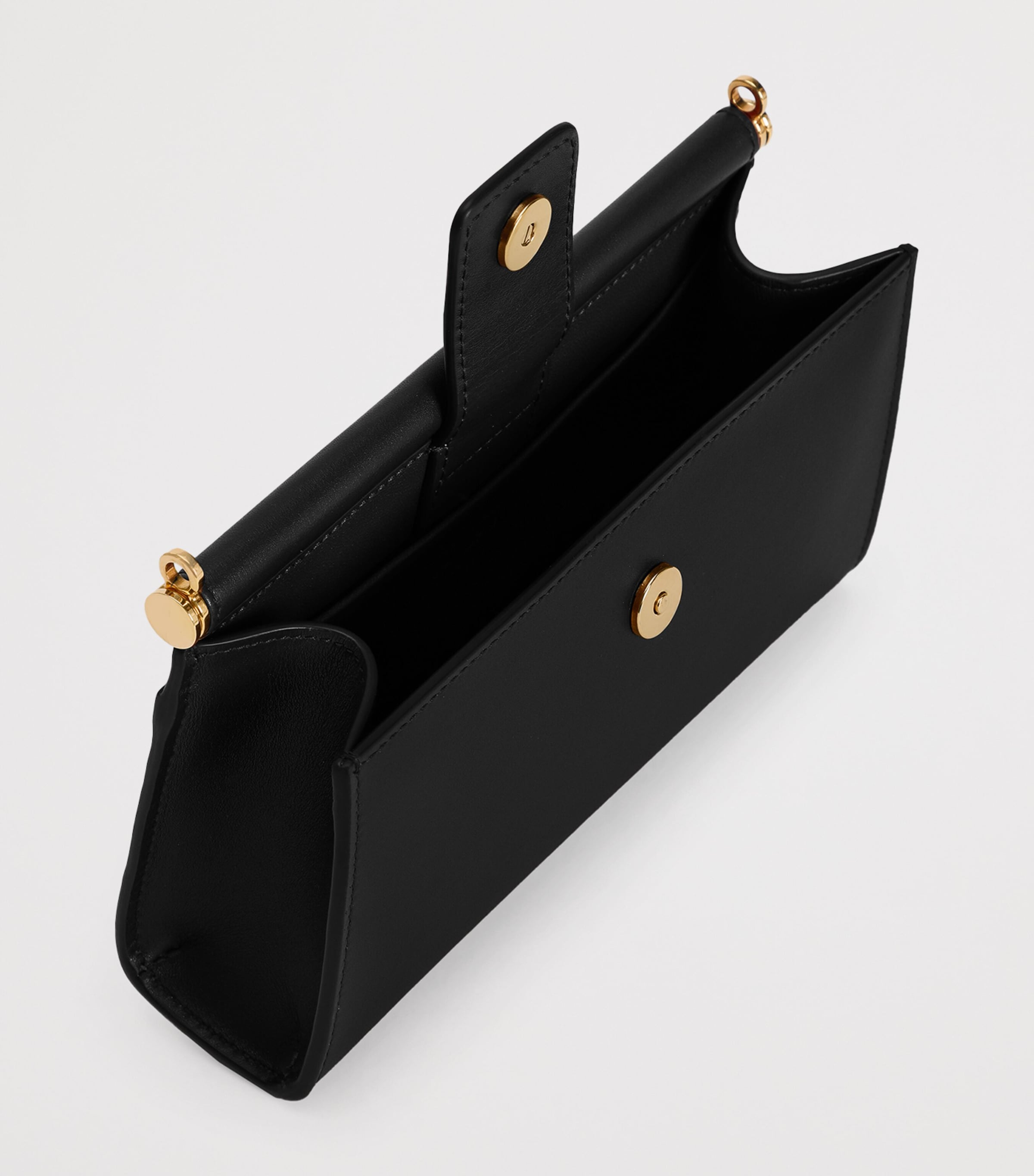 Leather Phone bag 80999-BLACK Image 3