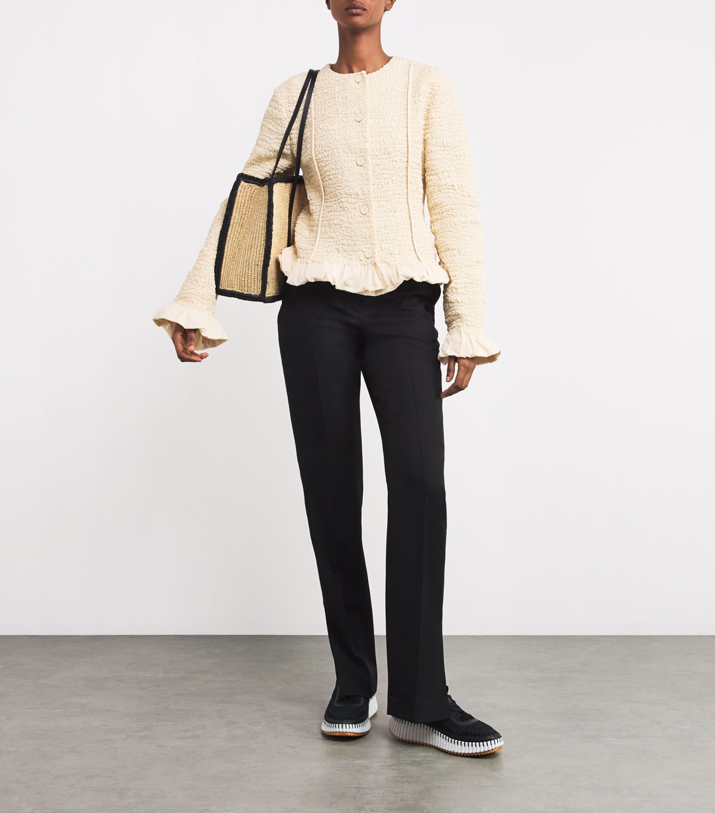 Nama Runner Sneakers BLACK Image 5