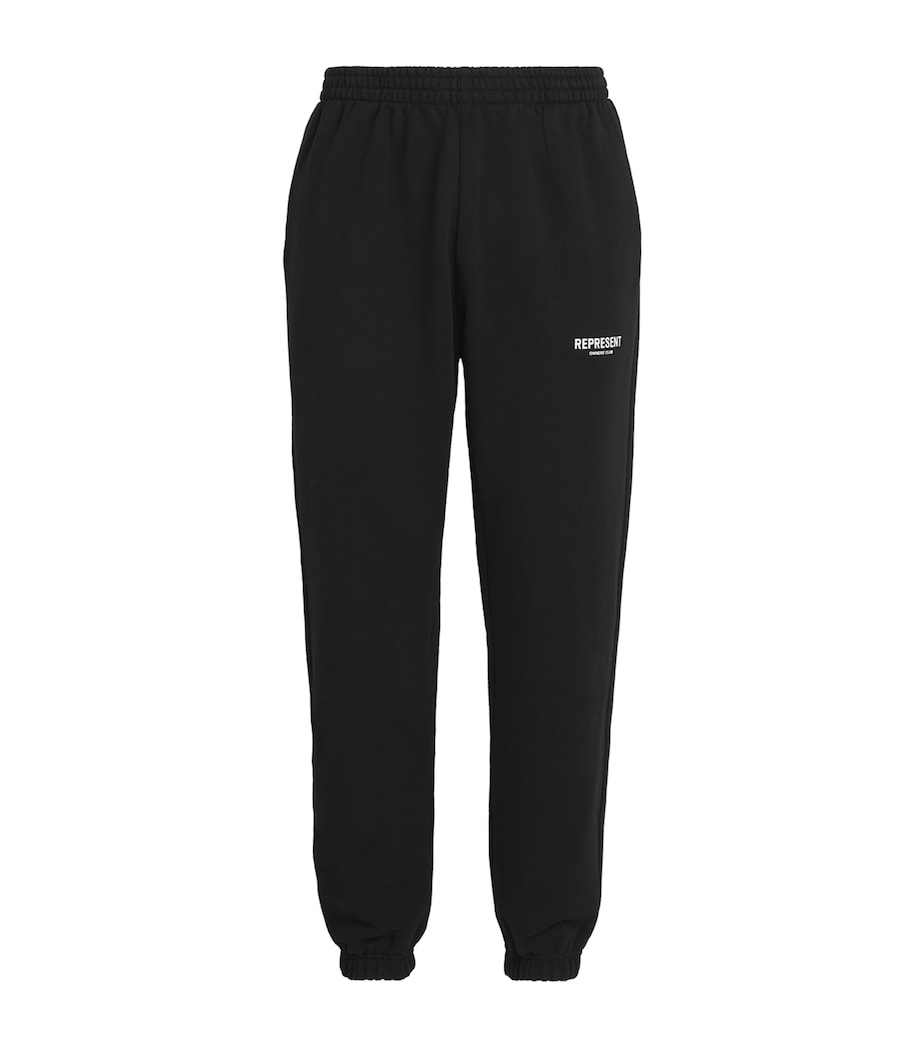 Represent Mens Cotton Owners Club Sweatpants Black Image 1