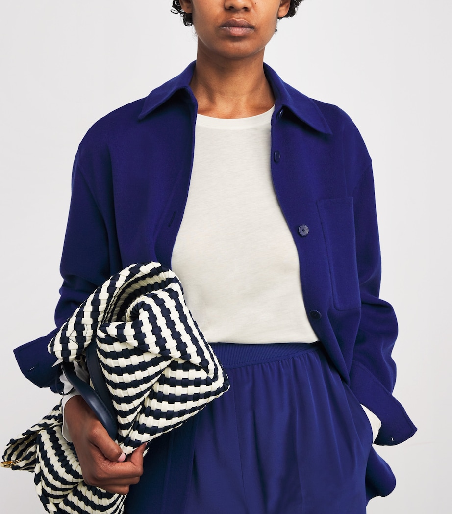 Cotton-Silk Long-Sleeve T-Shirt OFF WHITE Image 6