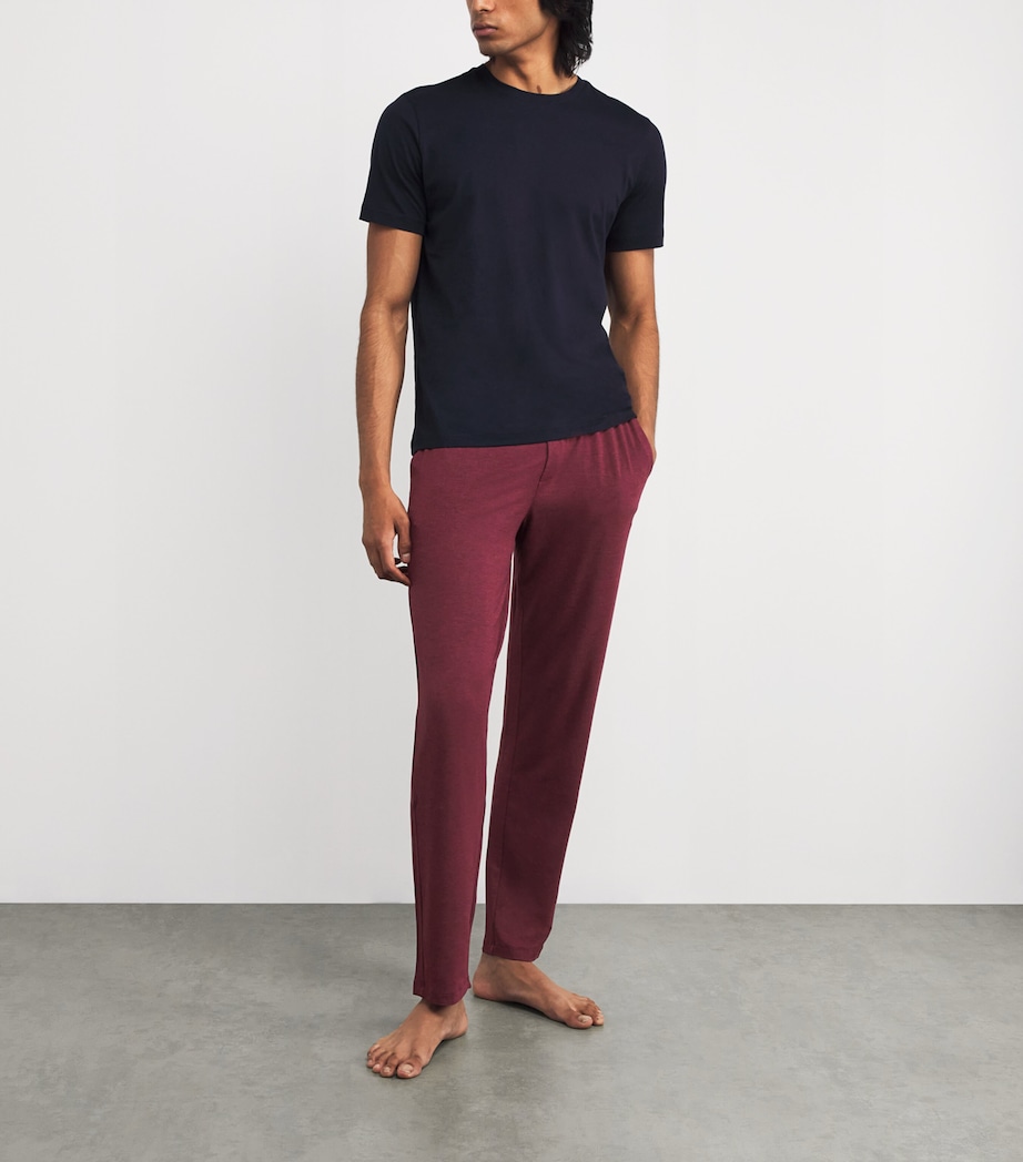 Relaxed Sweatpants 3045 CABERNET MELANG Image 2