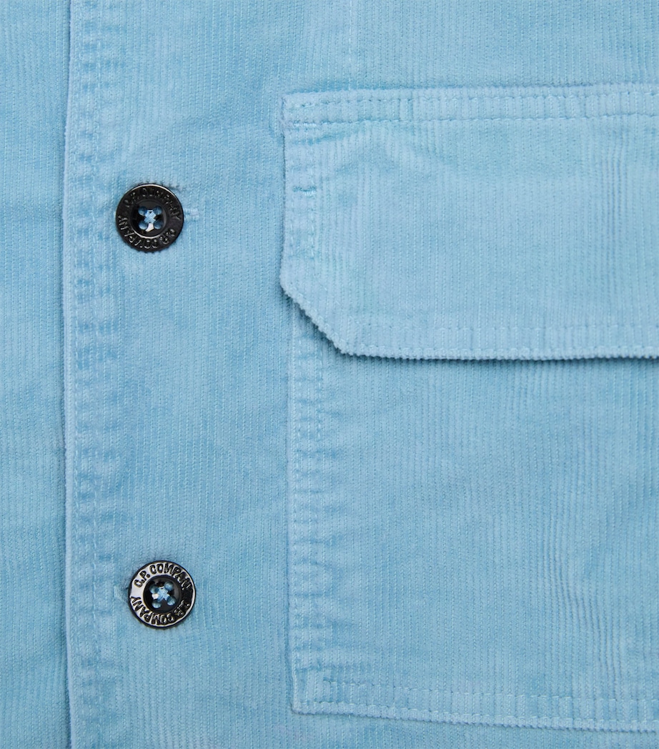 Corduroy Hooded Jacket (6-14 Years) 40589 - AEGEAN BLUE Image 3