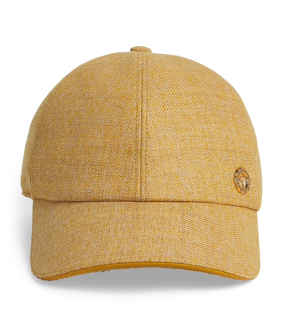 Stefano Ricci Kids Logo Baseball Cap C. Yellow Image 1