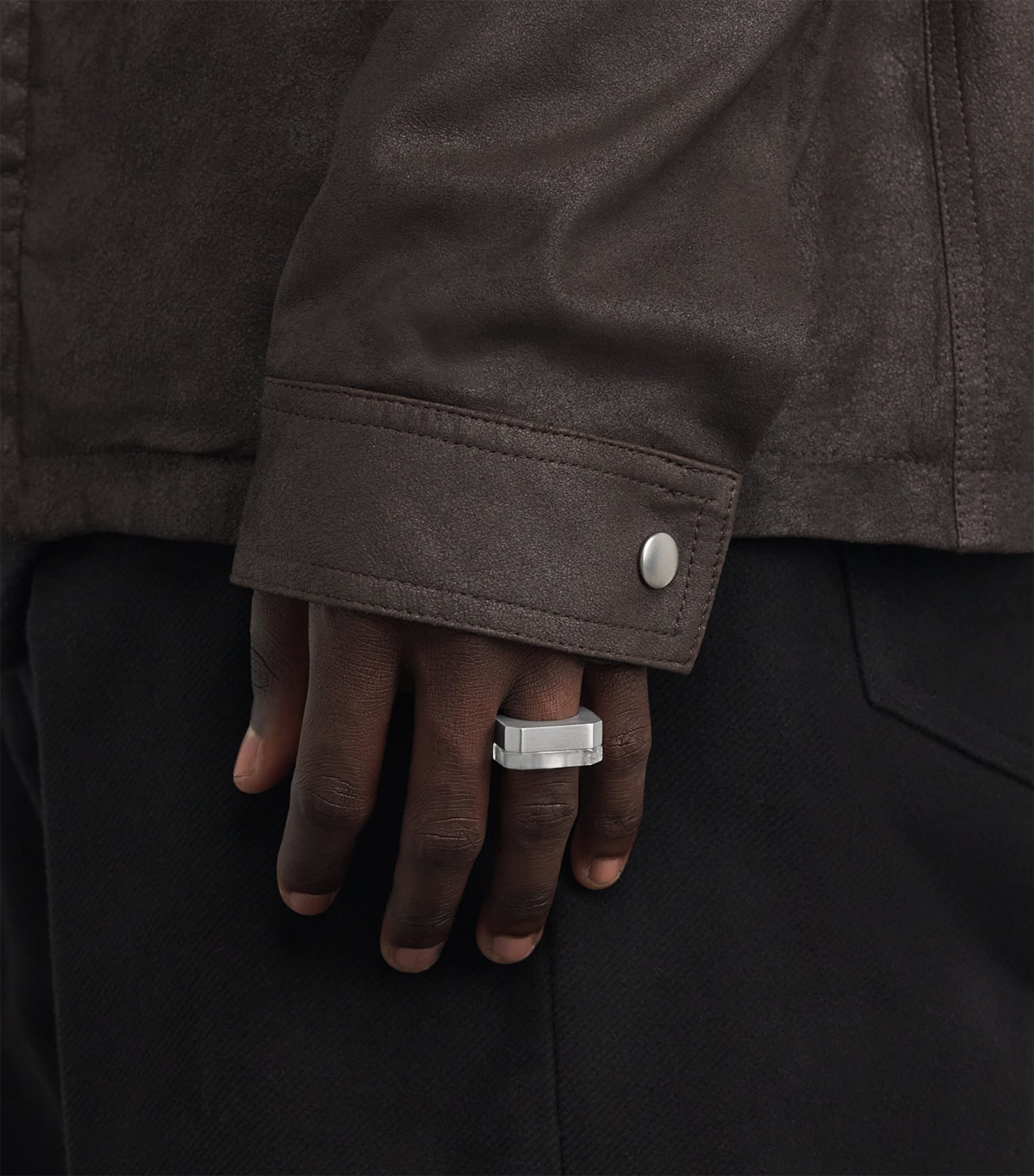 Double Crystal Ring PALLADIO Image 2