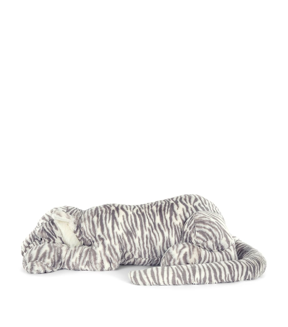 Gigantic Sacha Snow Tiger (104cm) MULTI Image 2