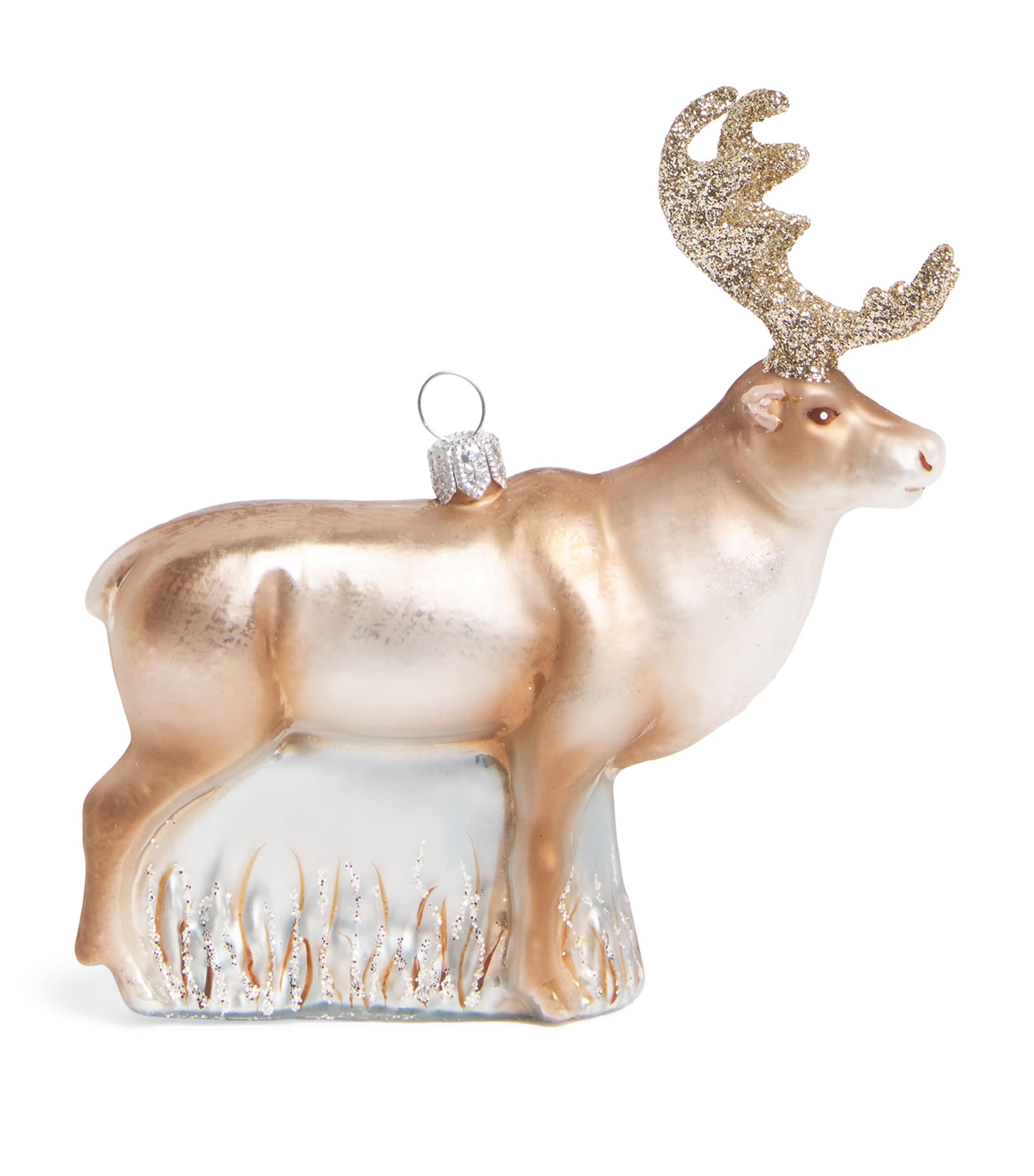 Harrods Embellished Stag Tree Decoration | Designers | Harrods