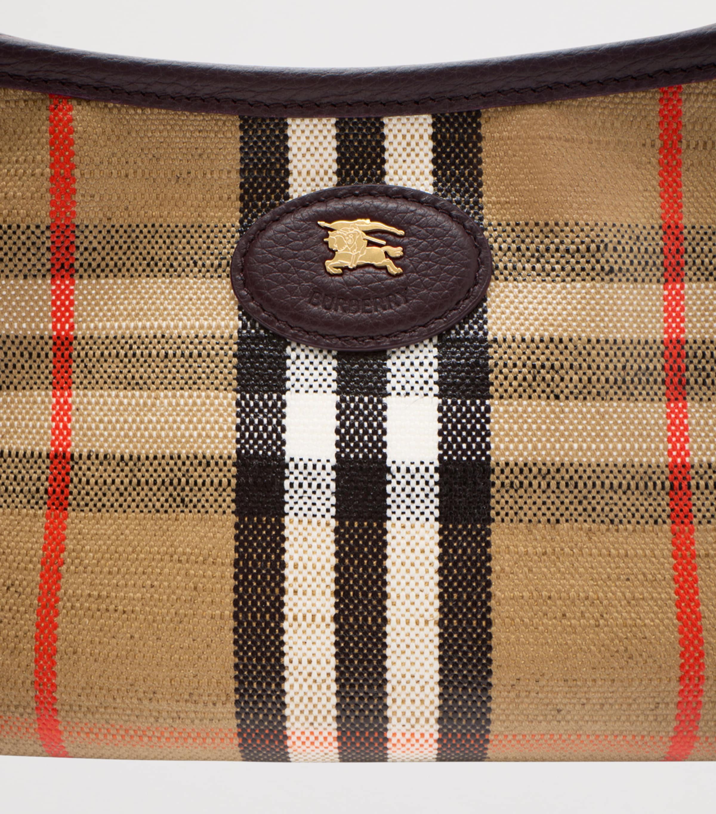 Mini Check Shoulder Bag SAND Image 6