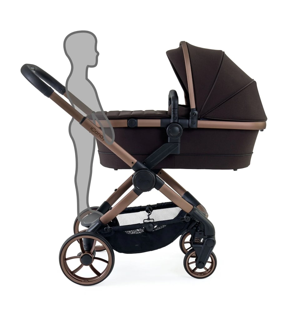 iCandy Peach 7 Pushchair and Carrycot Pecan Image 6