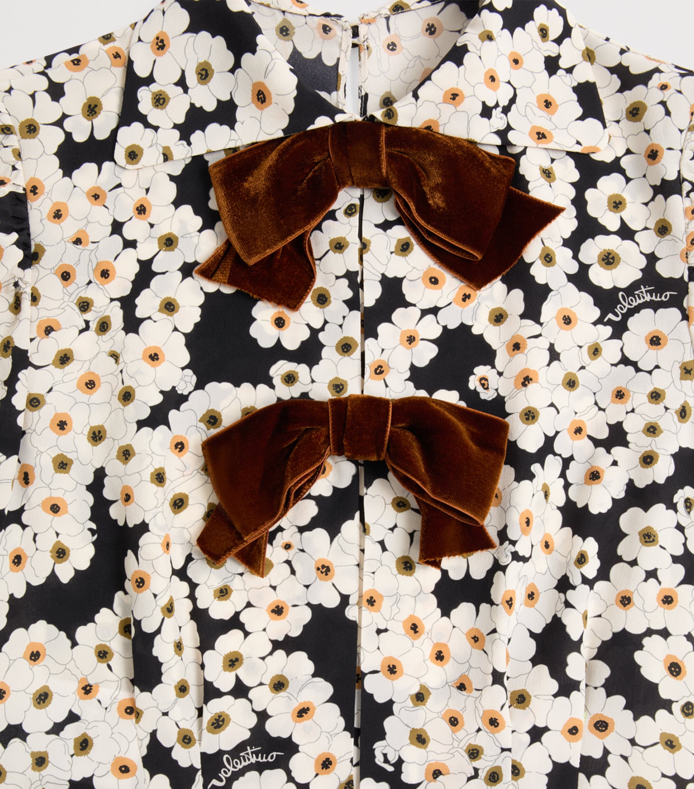 Silk Floral Midi Dress K92 Image 8