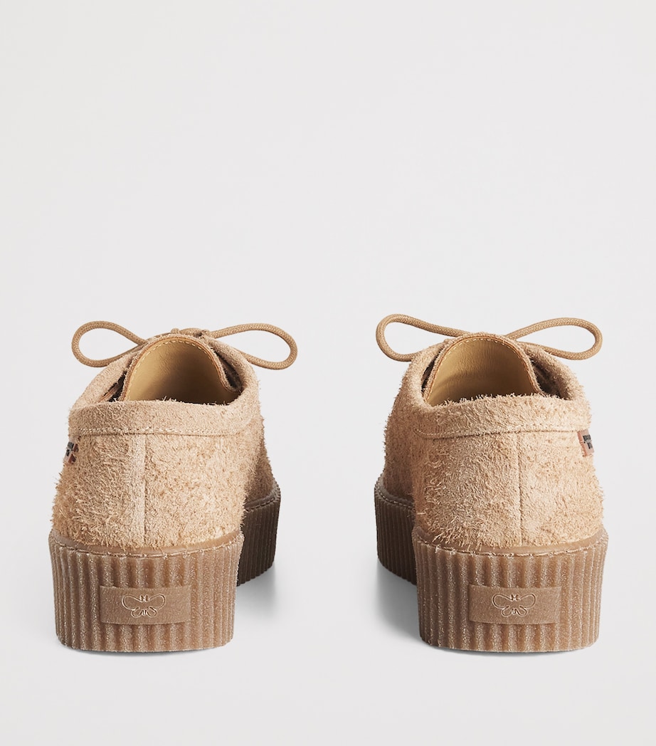 Suede Ankle Boots BEIGE Image 4