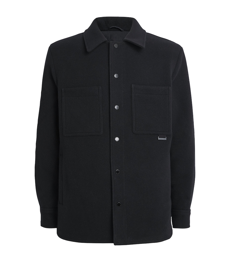 Wool-Cashmere-Blend Atkinson Overshirt 9061 Image 1